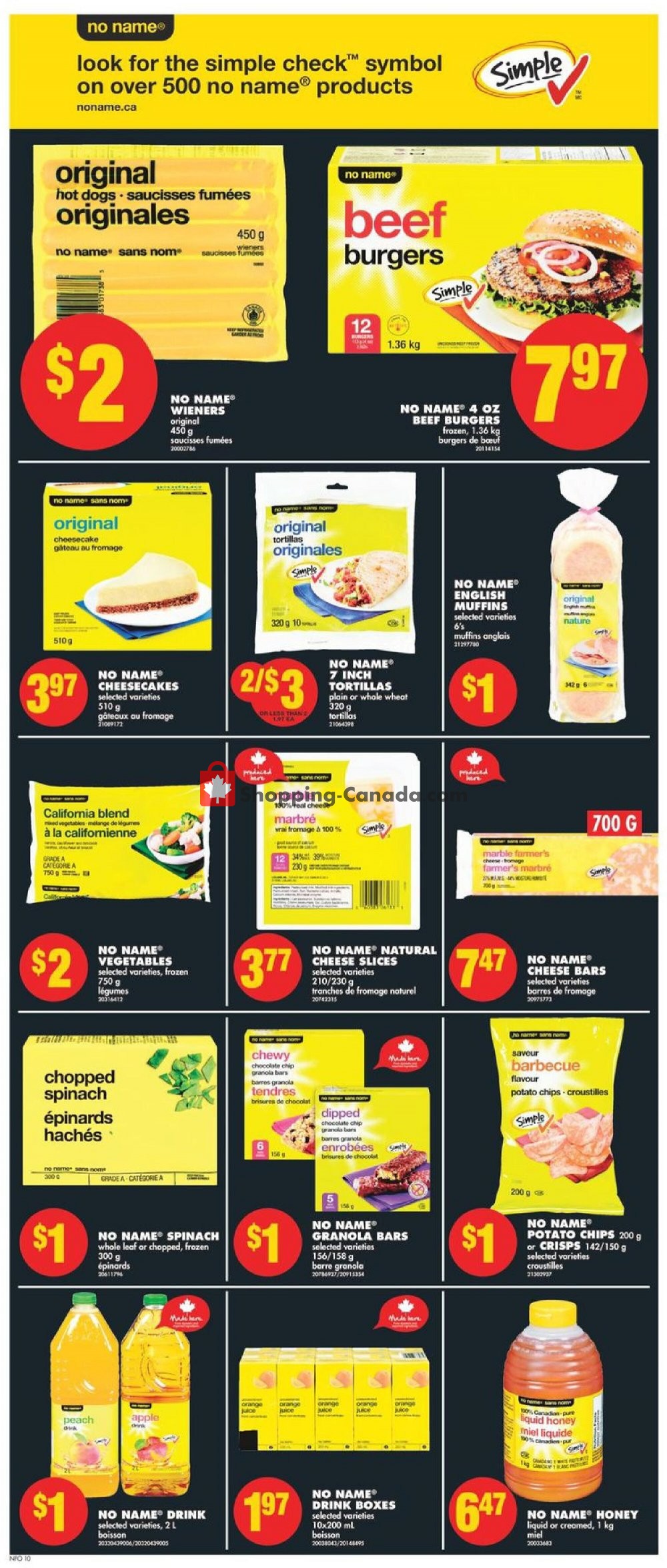 No Frills flyer from Thursday October 15, 2020 to Wednesday October 21, 2020 - page 10
