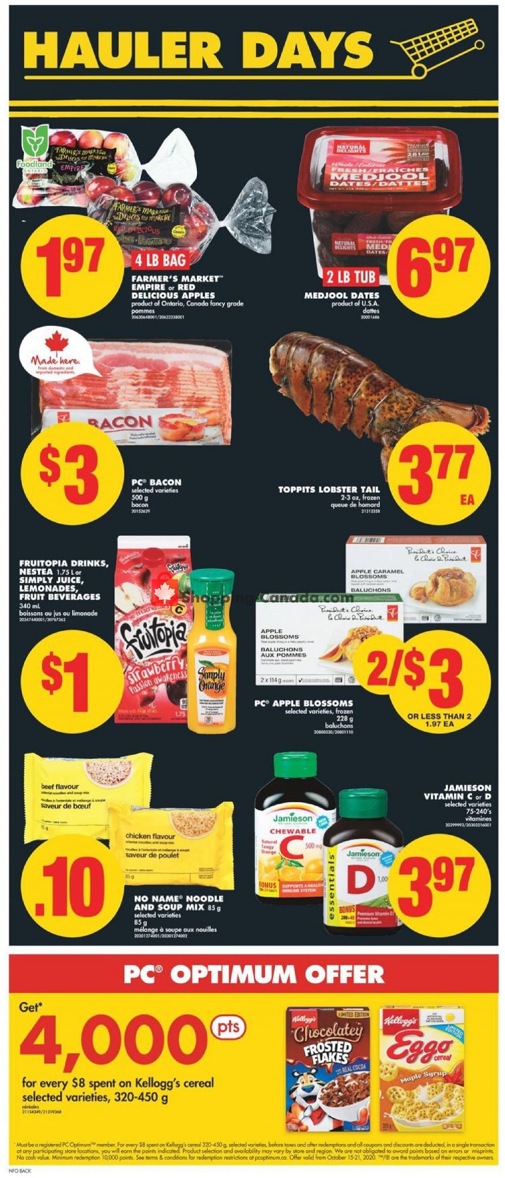 No Frills flyer from Thursday October 15, 2020 to Wednesday October 21, 2020 - page 4