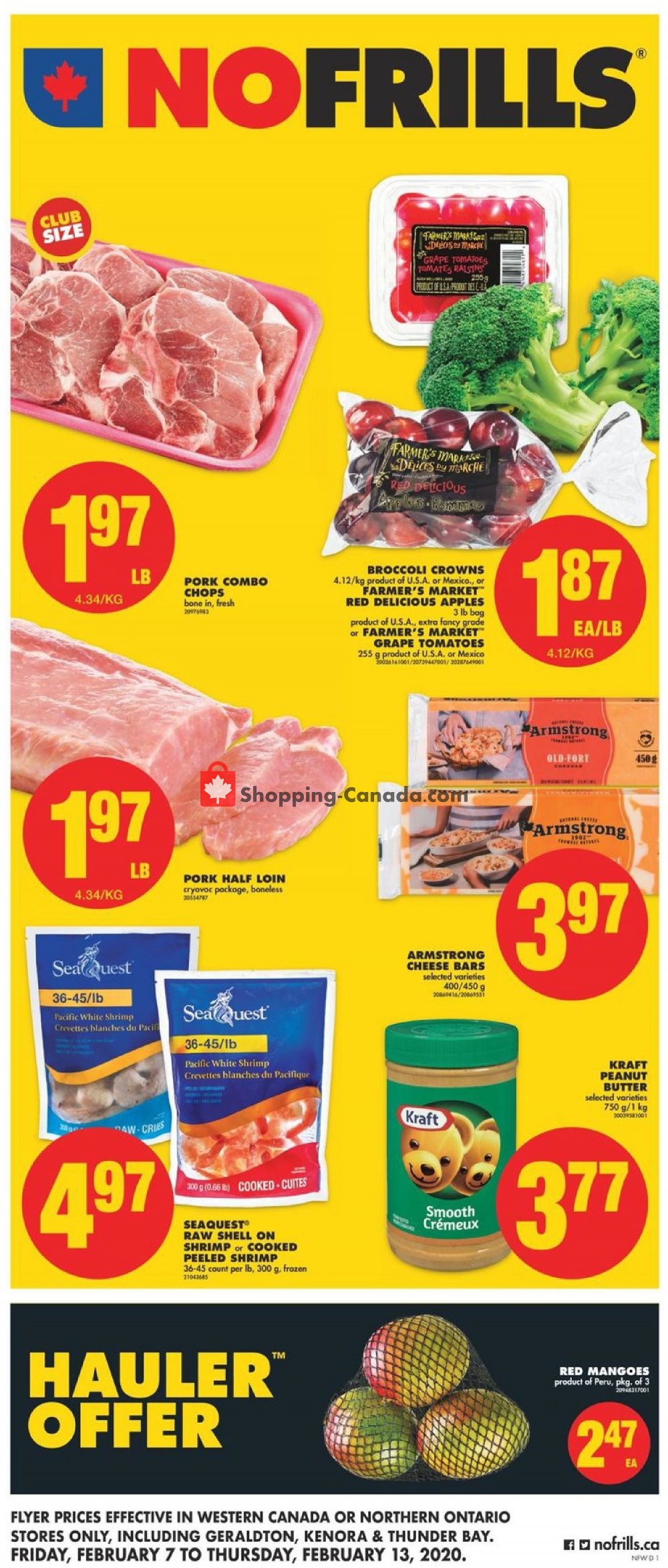 No Frills Canada, flyer (Special Offer SK) February 7 February