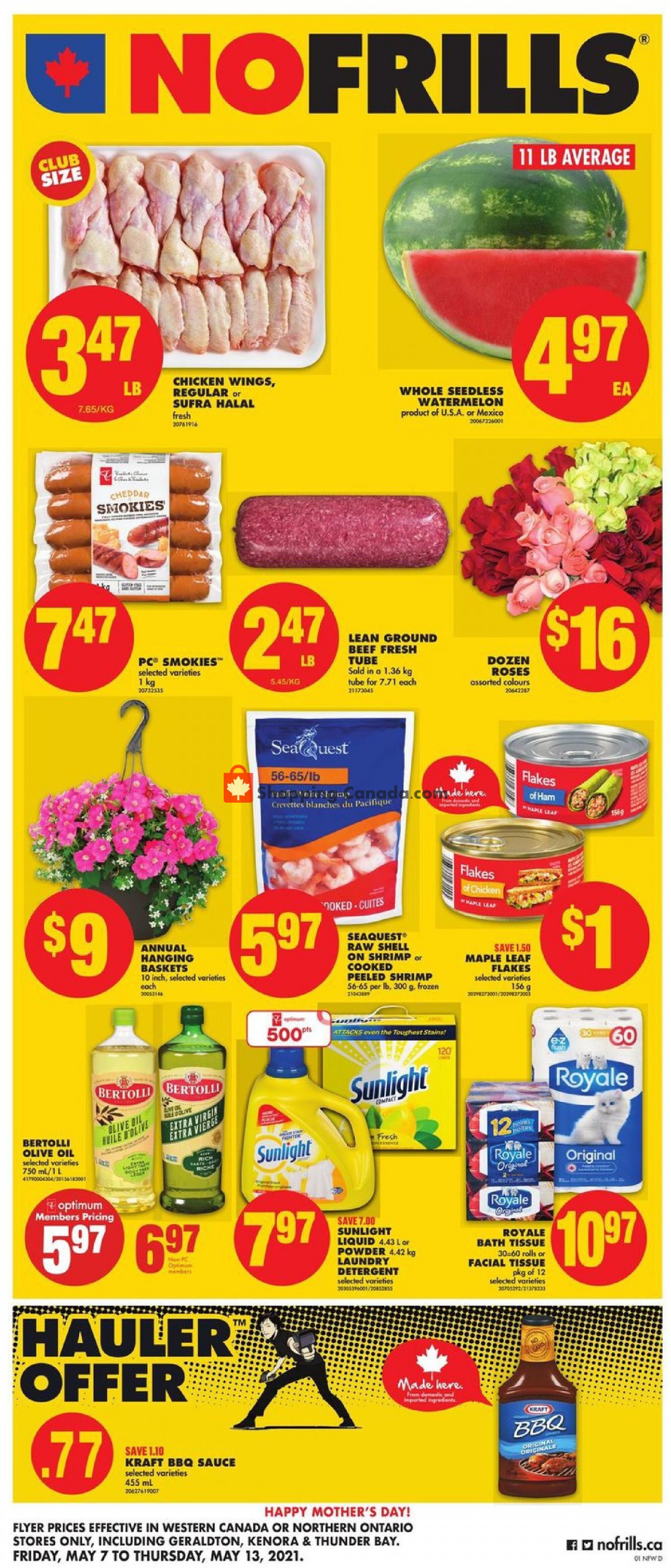 No Frills flyer from Friday May 7, 2021 to Thursday May 13, 2021 - page 1