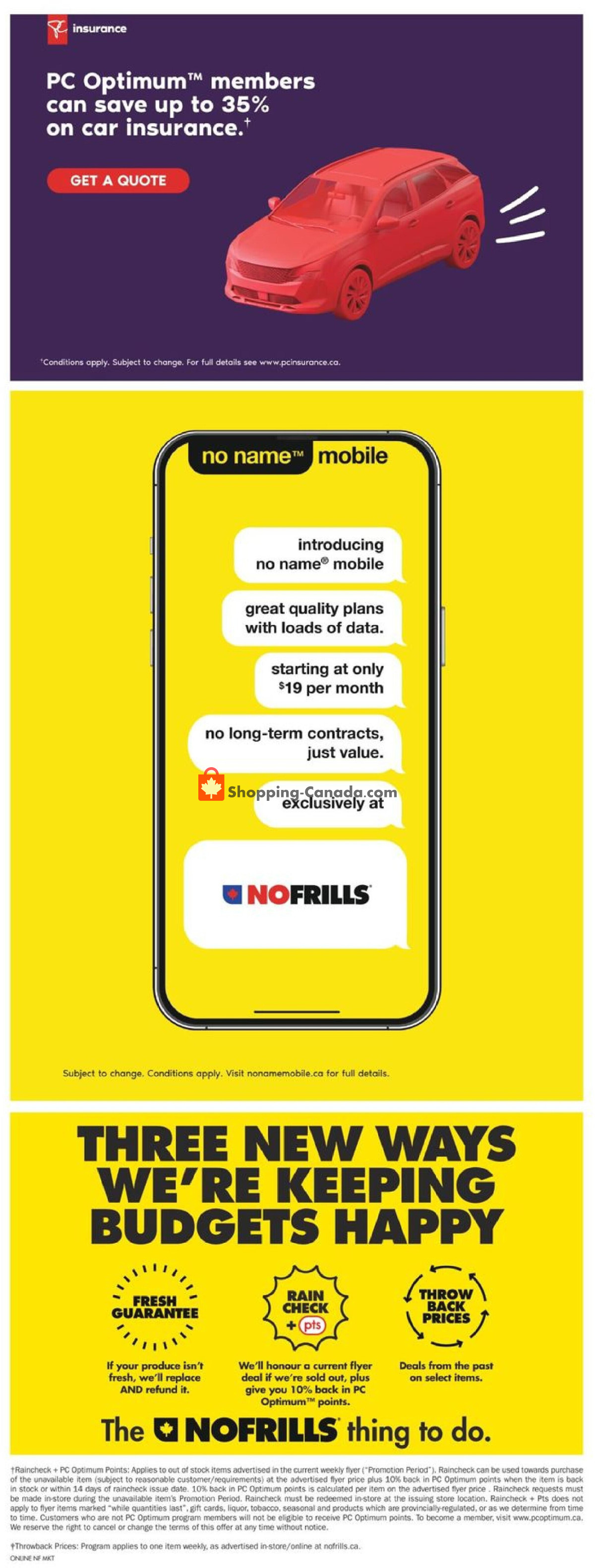 No Frills flyer from Thursday May 23, 2024 to Wednesday May 29, 2024 - page 21