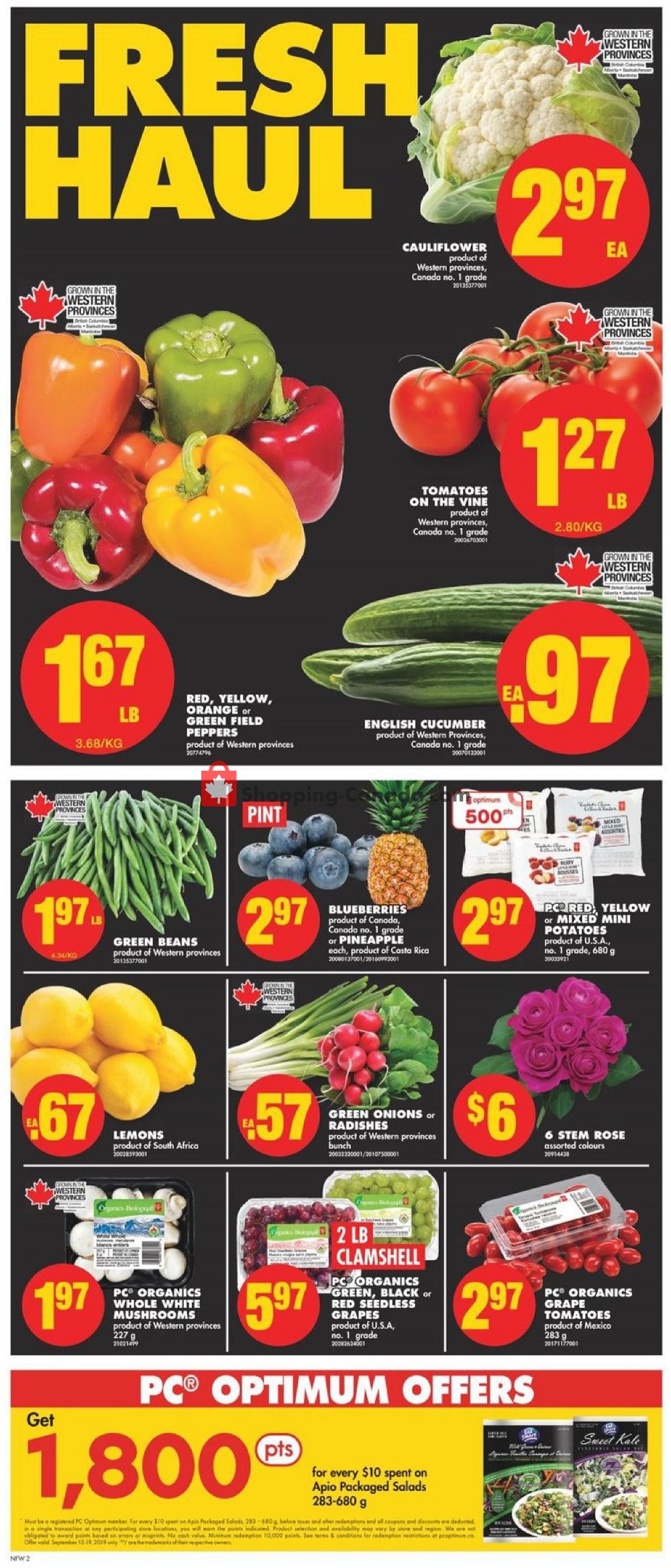 No Frills flyer from Friday September 13, 2019 to Thursday September 19, 2019 - page 2