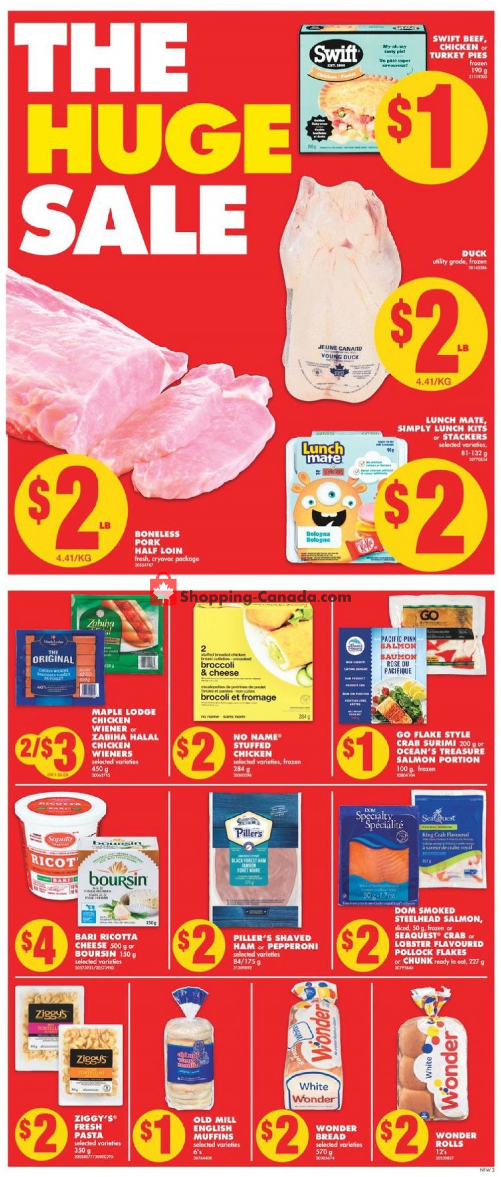 No Frills Canada, flyer - (The Huge Sale - MB): November 1 ...