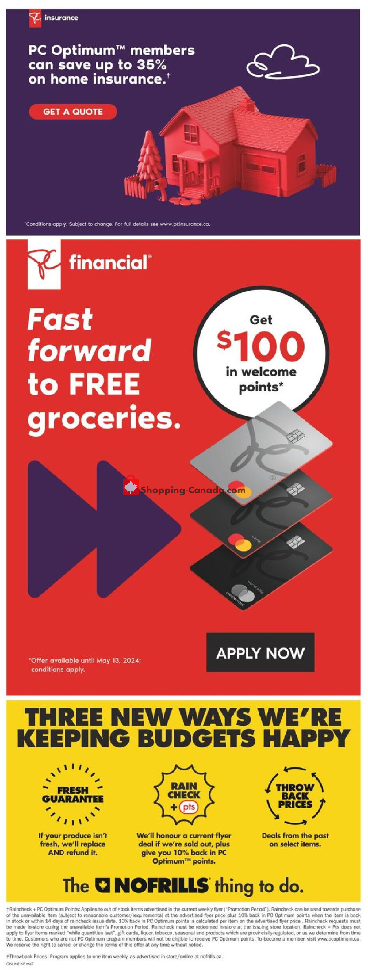 No Frills flyer from Thursday May 9, 2024 to Wednesday May 15, 2024 - page 17