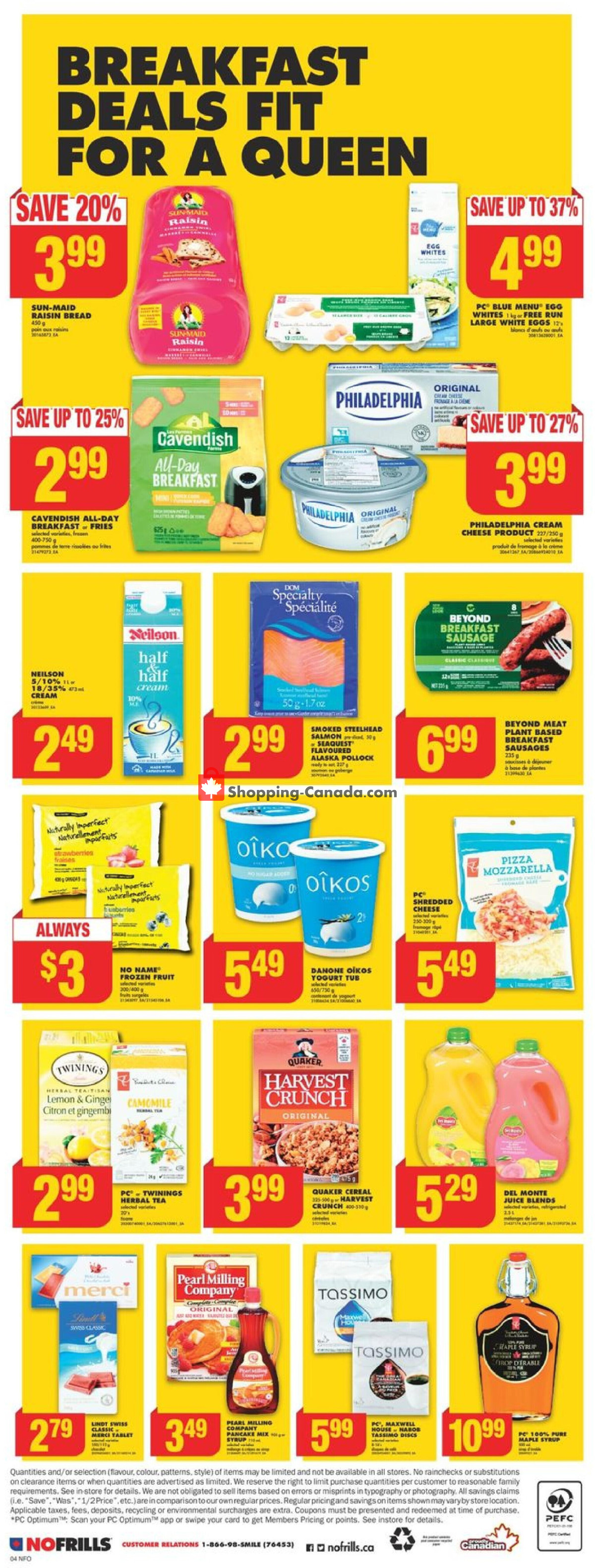 No Frills flyer from Thursday May 9, 2024 to Wednesday May 15, 2024 - page 6