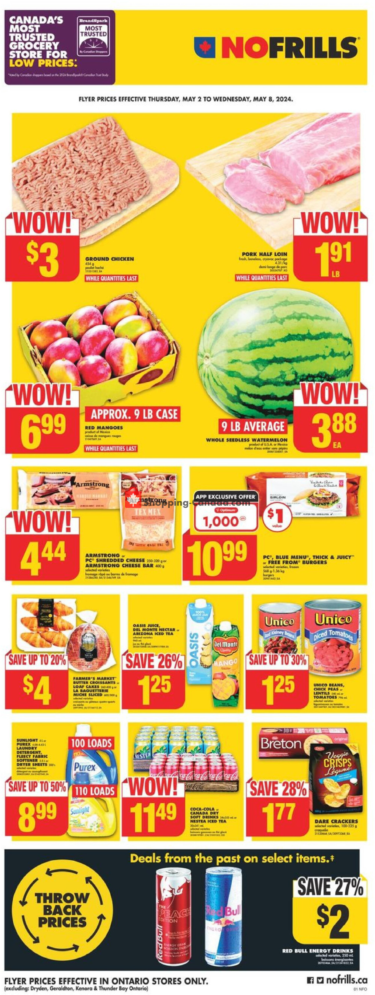 No Frills flyer from Thursday May 2, 2024 to Wednesday May 8, 2024 - page 3