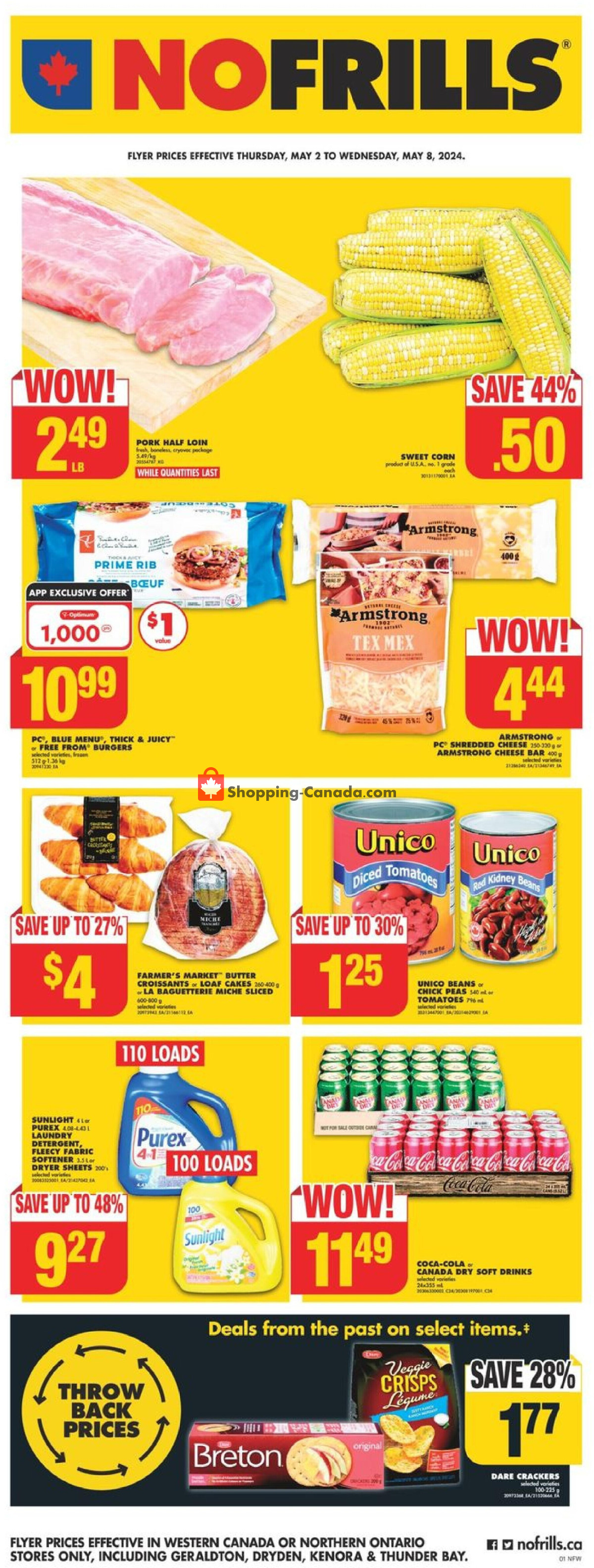 No Frills flyer from Thursday May 2, 2024 to Wednesday May 8, 2024 - page 3