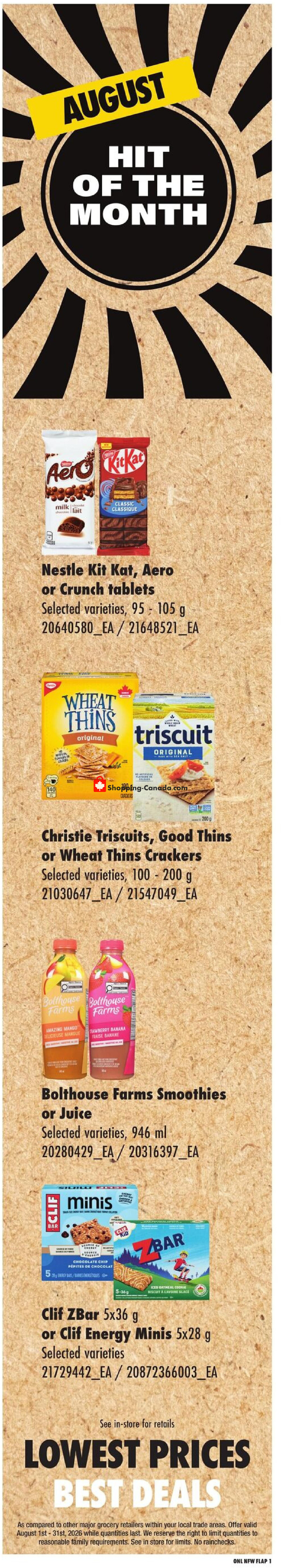 No Frills flyer from Thursday August 13, 2026 to Wednesday August 19, 2026 - page 6