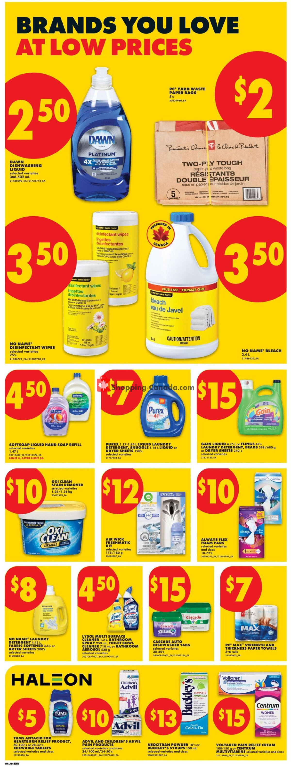 No Frills flyer from Thursday August 20, 2026 to Wednesday August 26, 2026 - page 10
