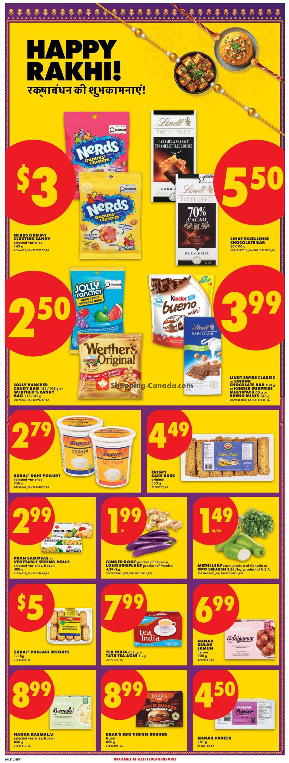 No Frills flyer from Thursday August 20, 2026 to Wednesday August 26, 2026 - page 14
