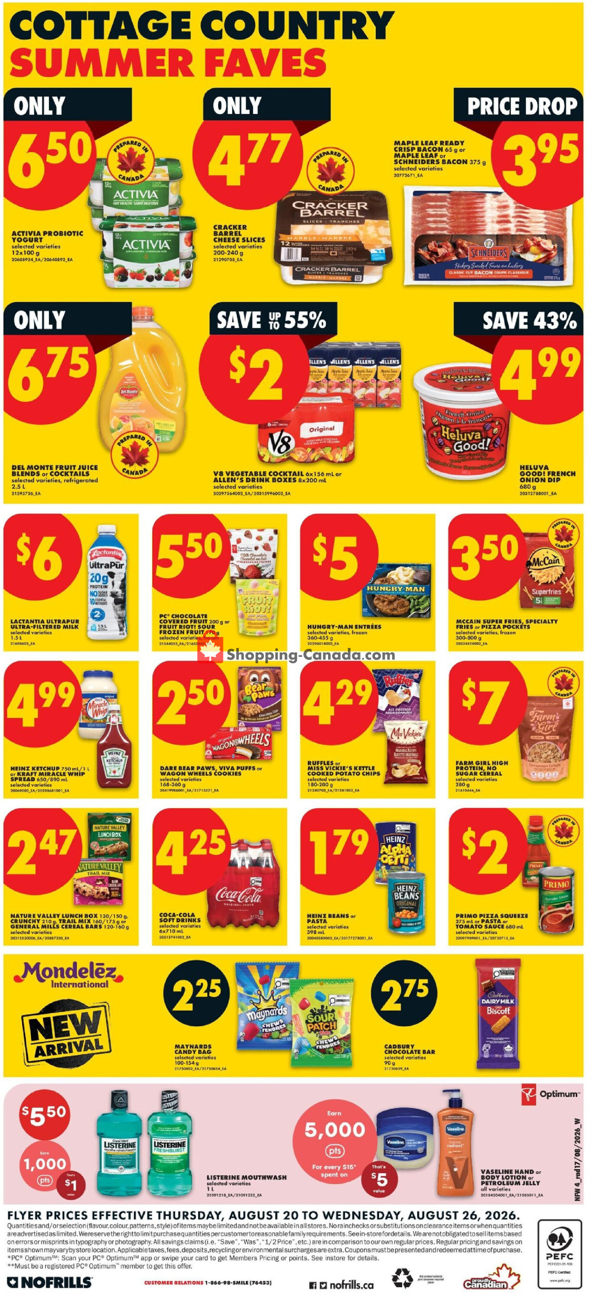 No Frills flyer from Thursday August 20, 2026 to Wednesday August 26, 2026 - page 5