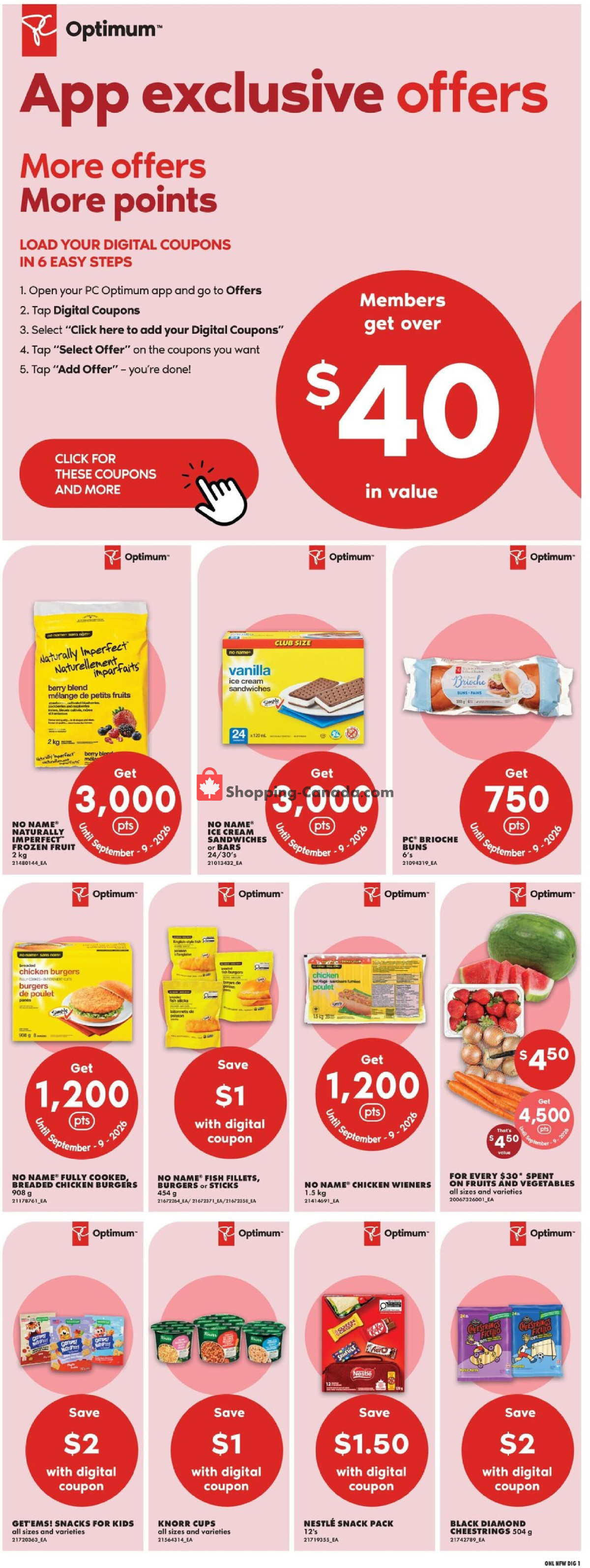 No Frills flyer from Thursday August 27, 2026 to Wednesday September 2, 2026 - page 14