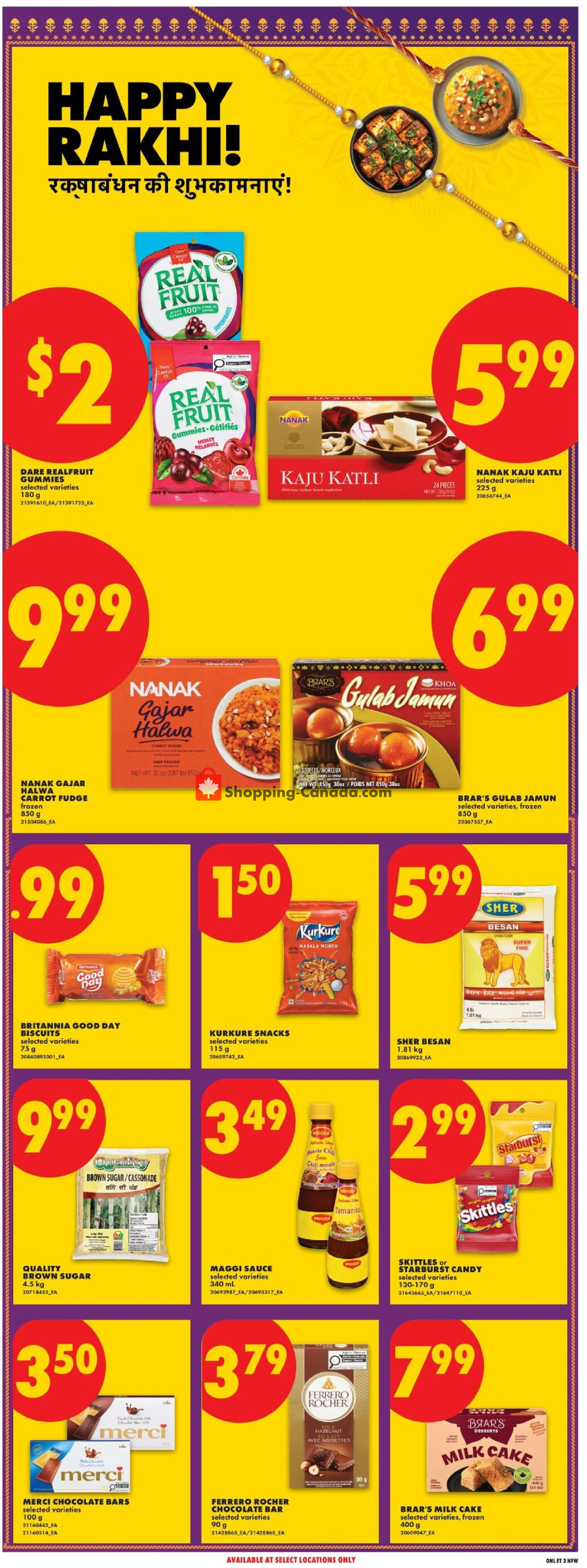 No Frills flyer from Thursday August 27, 2026 to Wednesday September 2, 2026 - page 17