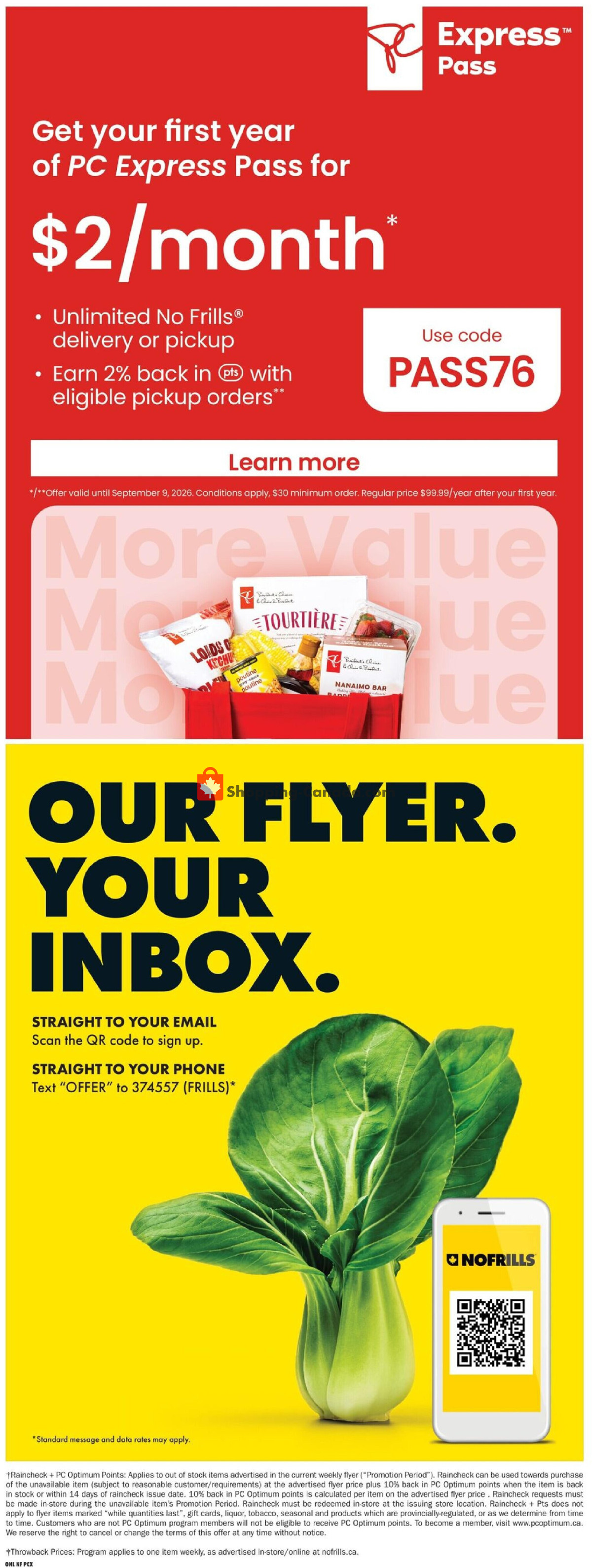 No Frills flyer from Thursday August 27, 2026 to Wednesday September 2, 2026 - page 18