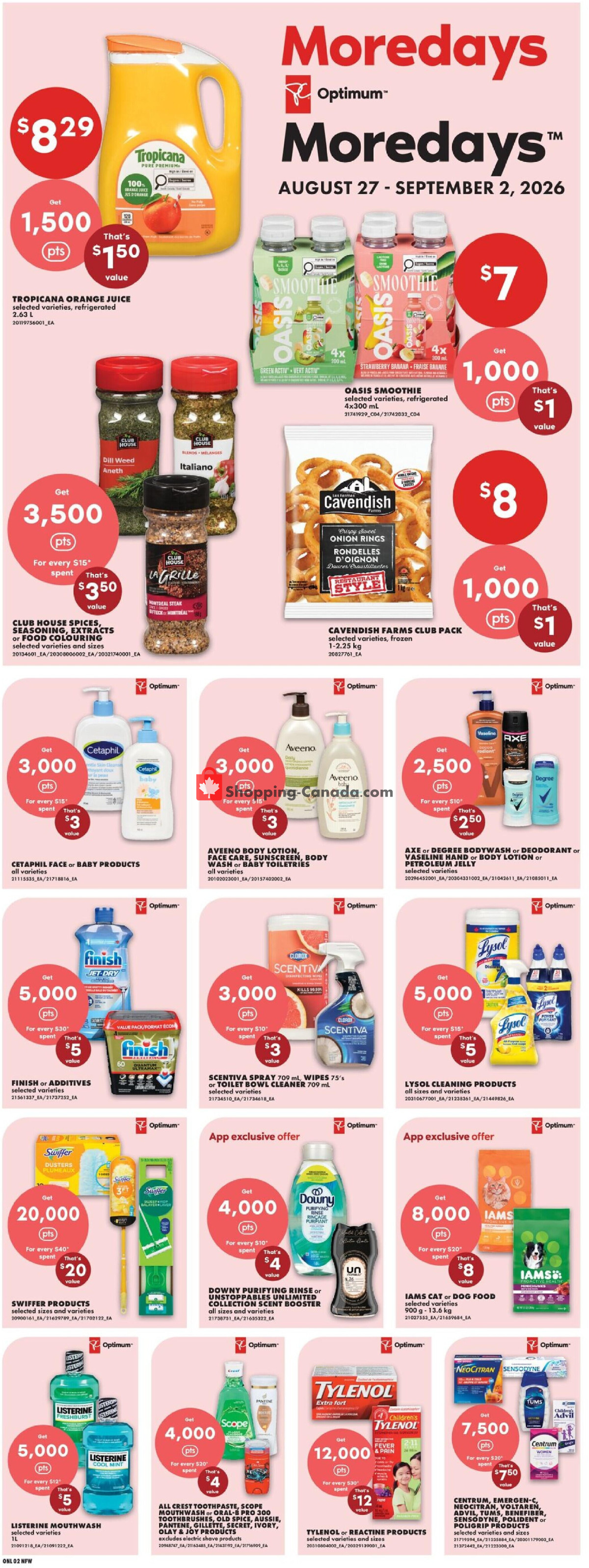 No Frills flyer from Thursday August 27, 2026 to Wednesday September 2, 2026 - page 6