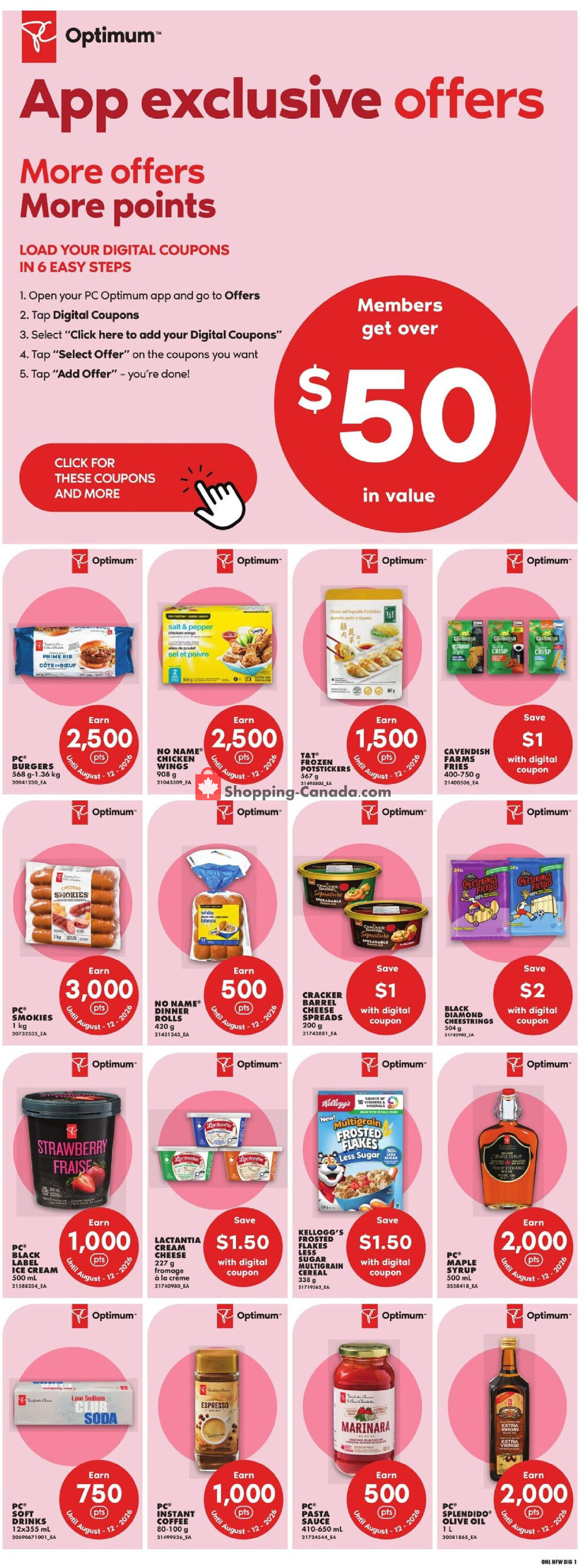 No Frills flyer from Thursday August 6, 2026 to Wednesday August 12, 2026 - page 12