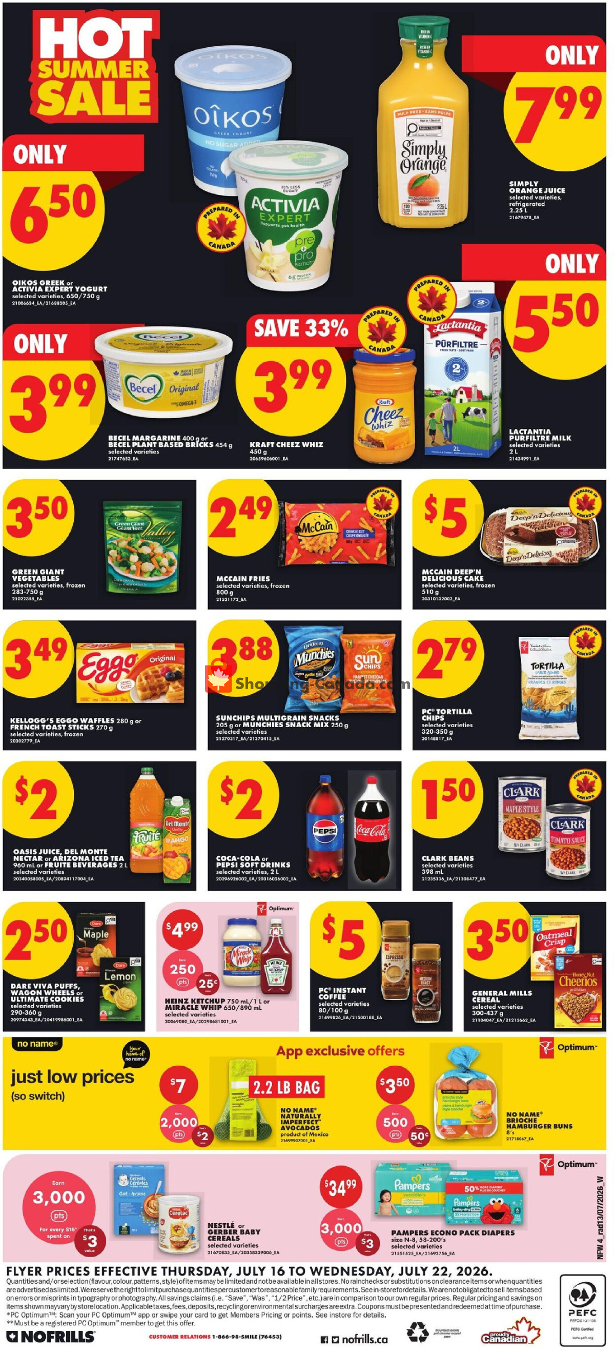 No Frills flyer from Thursday July 16, 2026 to Wednesday July 22, 2026 - page 6