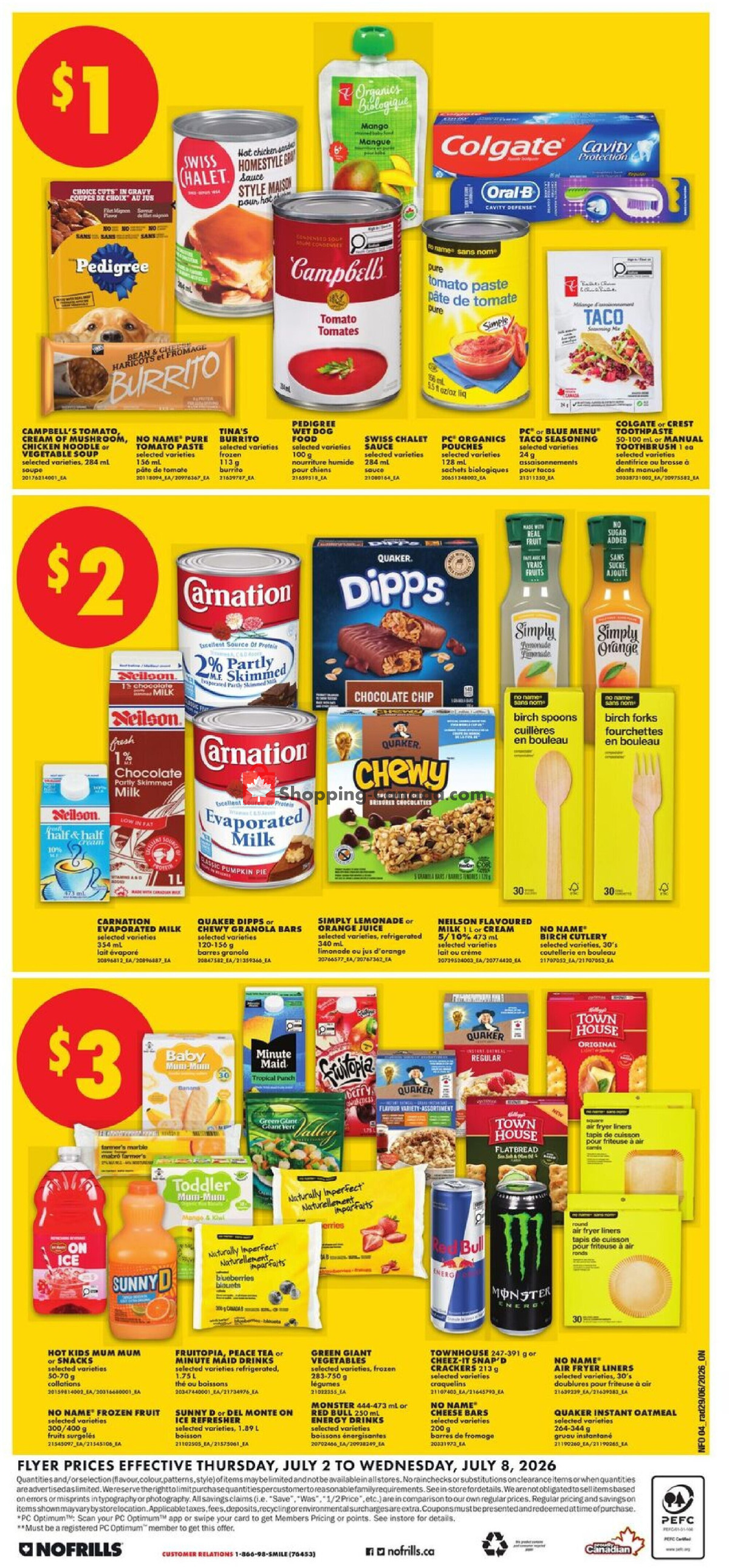 No Frills flyer from Thursday July 2, 2026 to Wednesday July 8, 2026 - page 5
