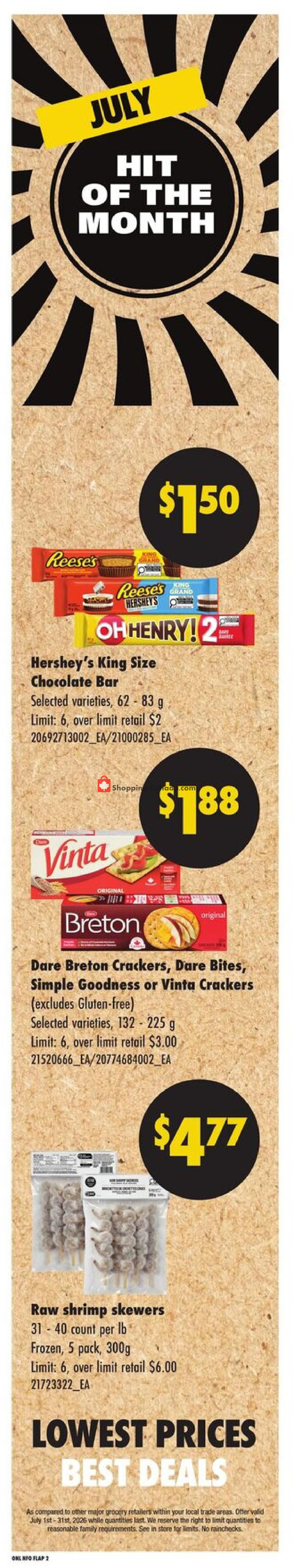 No Frills flyer from Thursday July 2, 2026 to Wednesday July 8, 2026 - page 6