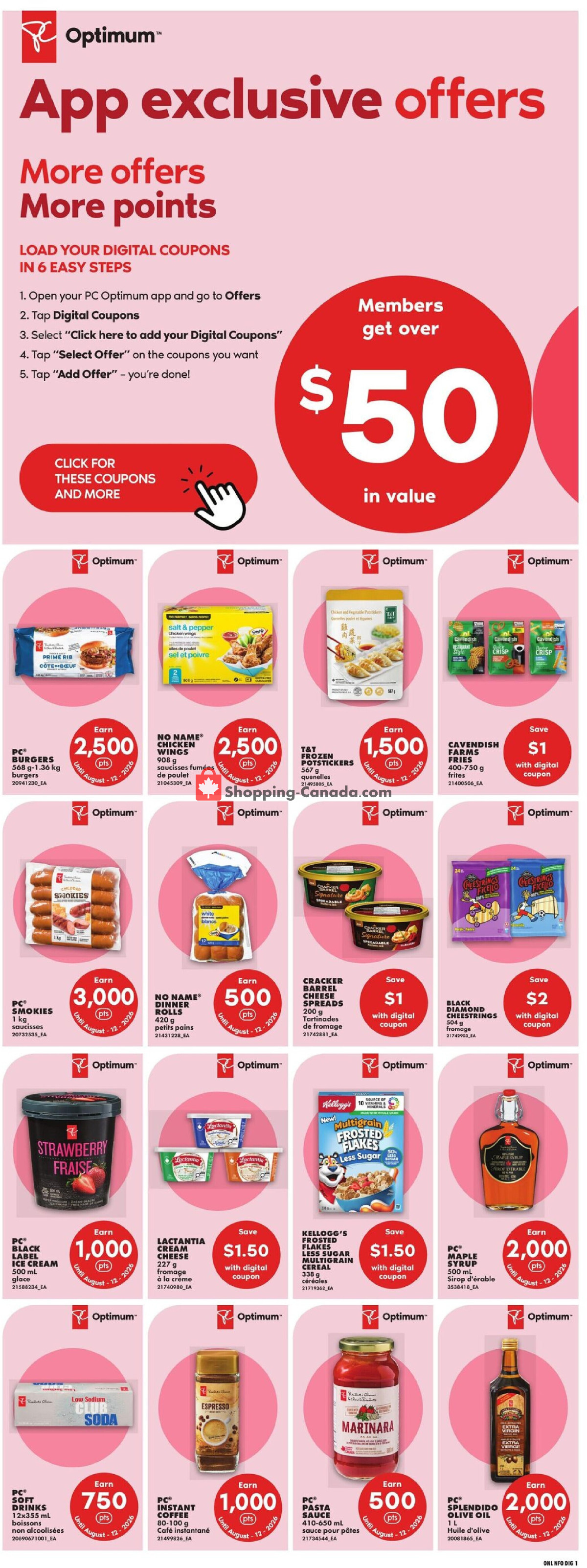 No Frills flyer from Thursday July 23, 2026 to Wednesday July 29, 2026 - page 12
