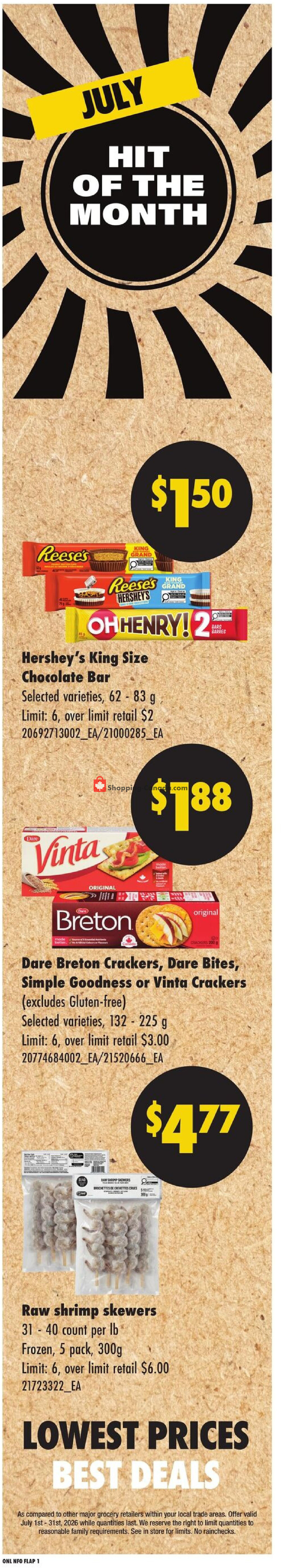 No Frills flyer from Thursday July 23, 2026 to Wednesday July 29, 2026 - page 6