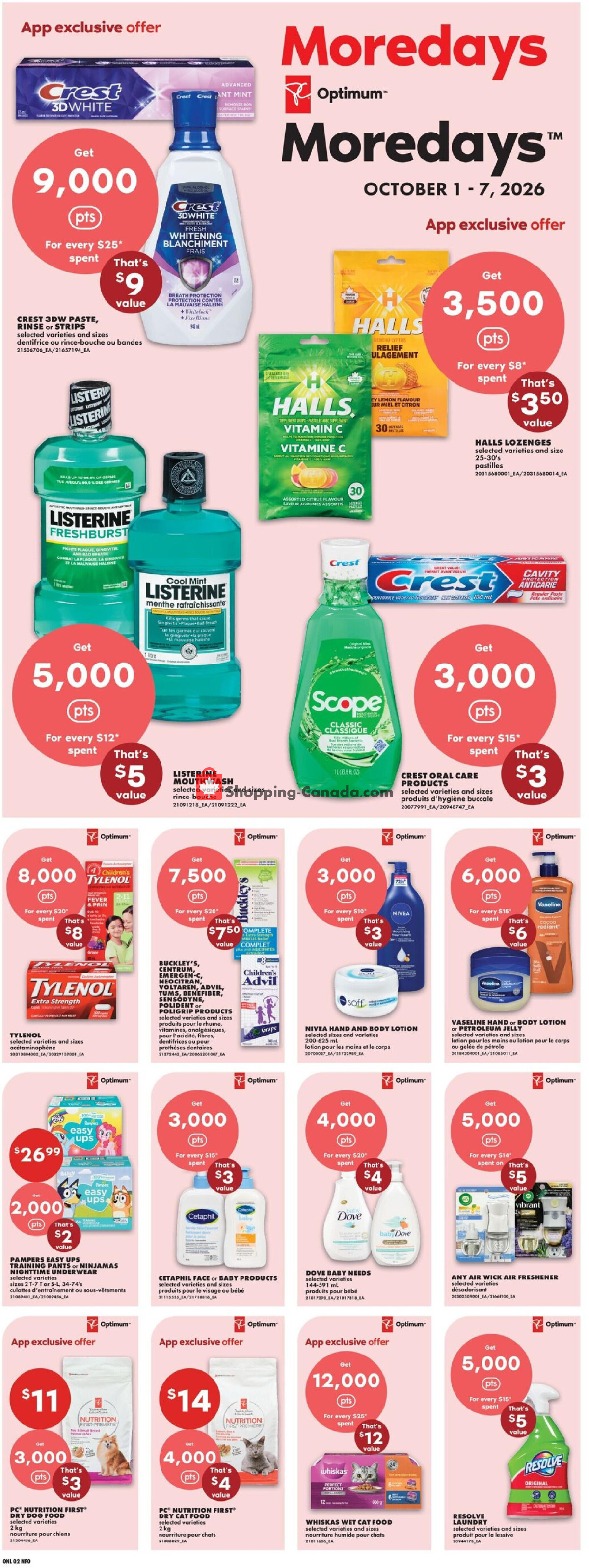 No Frills flyer from Thursday October 1, 2026 to Wednesday October 7, 2026 - page 26