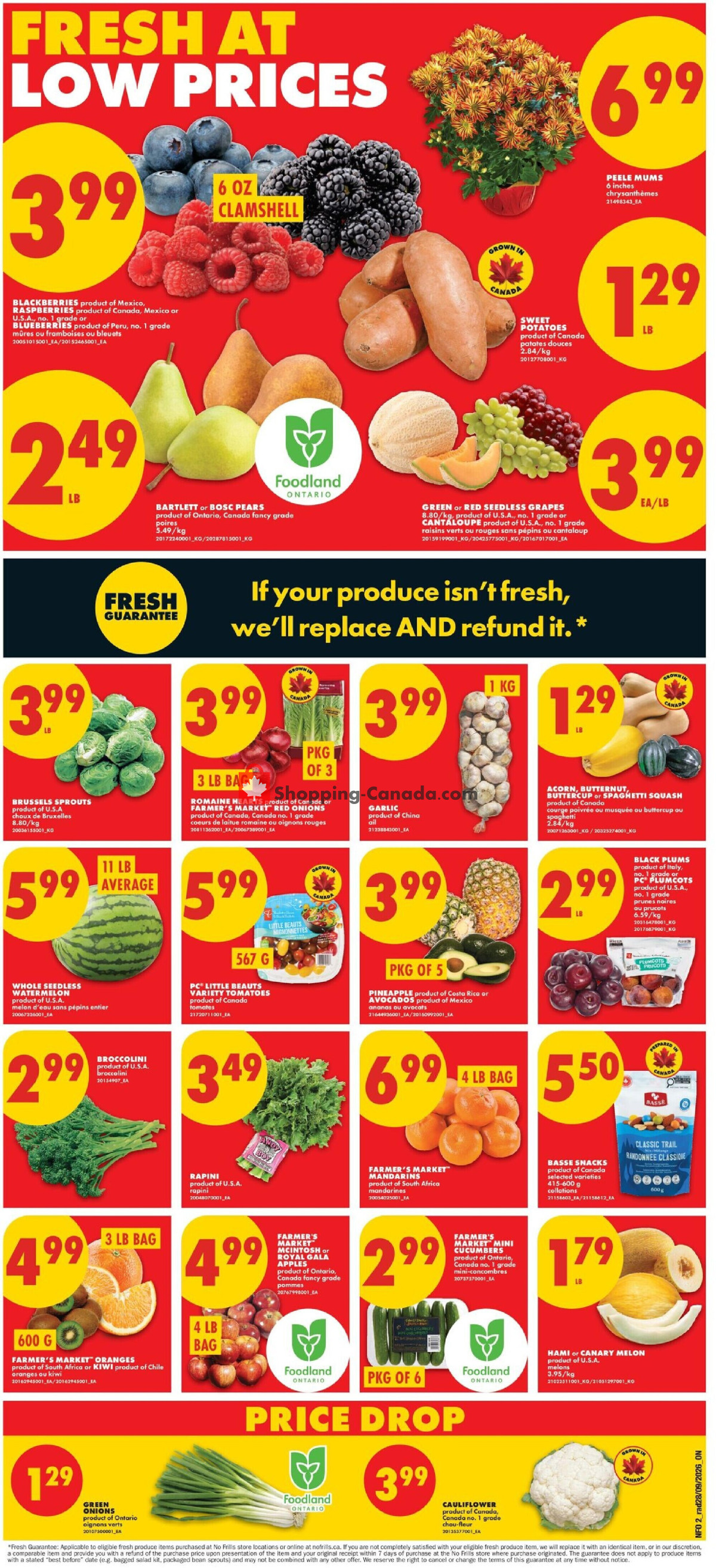 No Frills flyer from Thursday October 1, 2026 to Wednesday October 7, 2026 - page 40