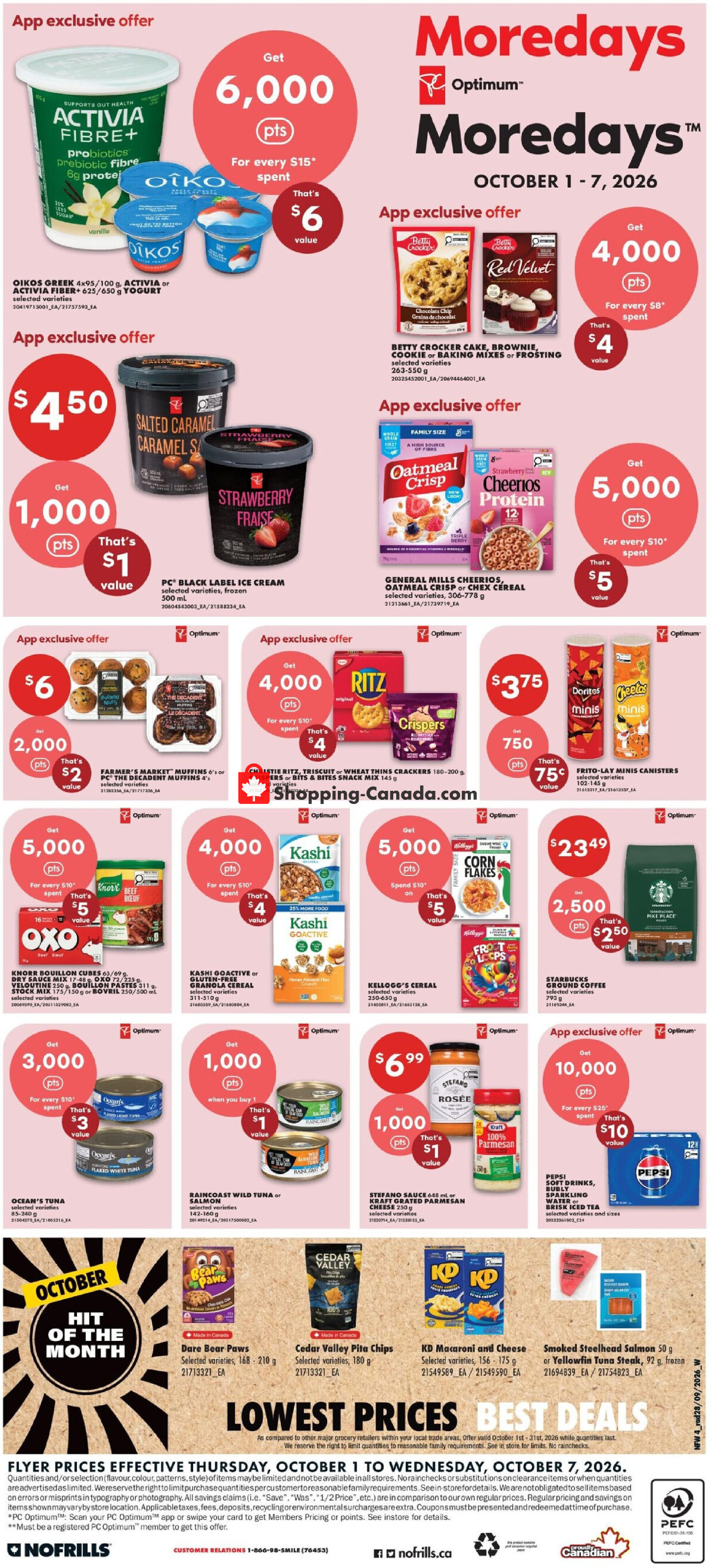 No Frills flyer from Thursday October 1, 2026 to Wednesday October 7, 2026 - page 5