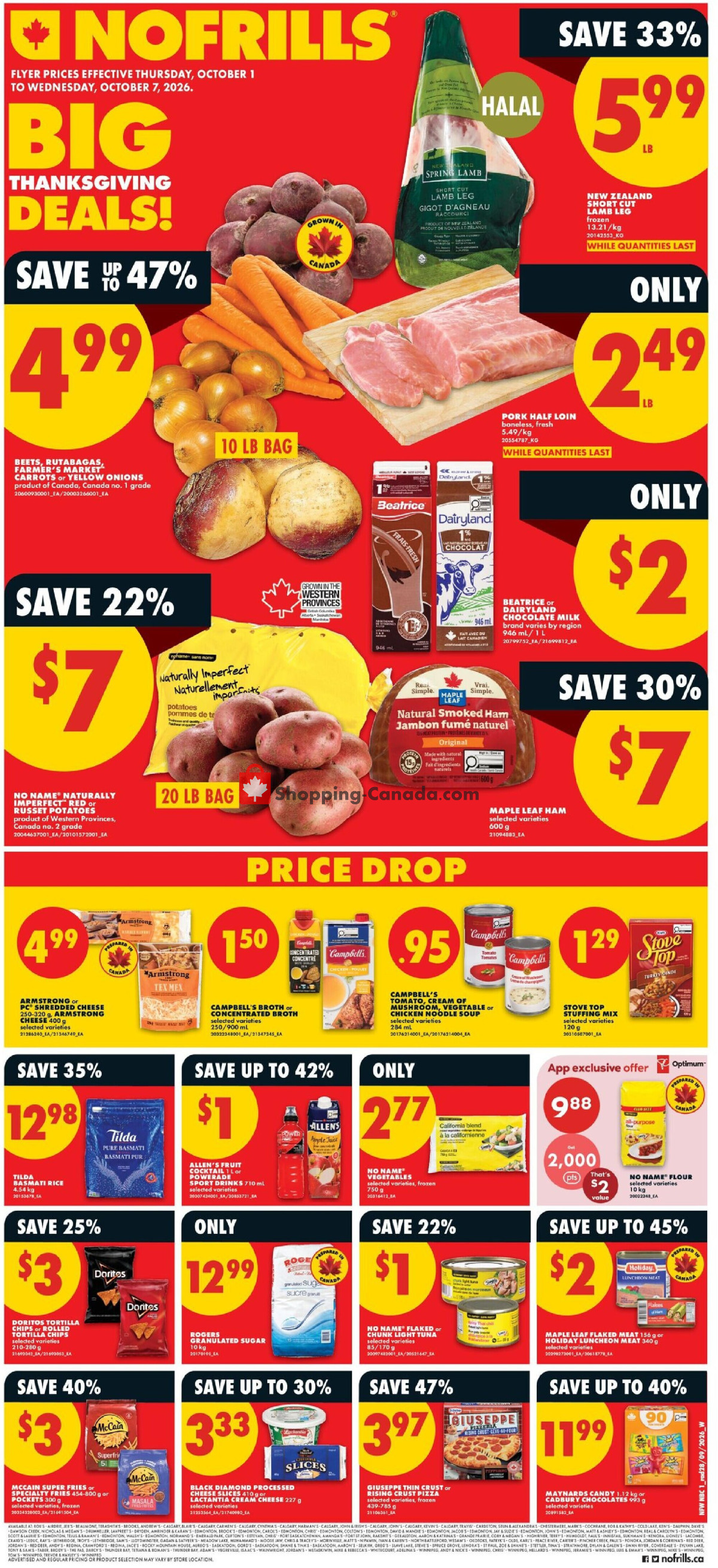 No Frills flyer from Thursday October 1, 2026 to Wednesday October 7, 2026 - page 8