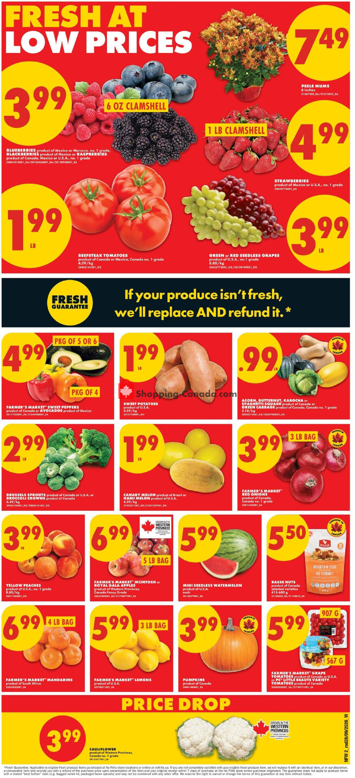 No Frills flyer from Thursday October 1, 2026 to Wednesday October 7, 2026 - page 9