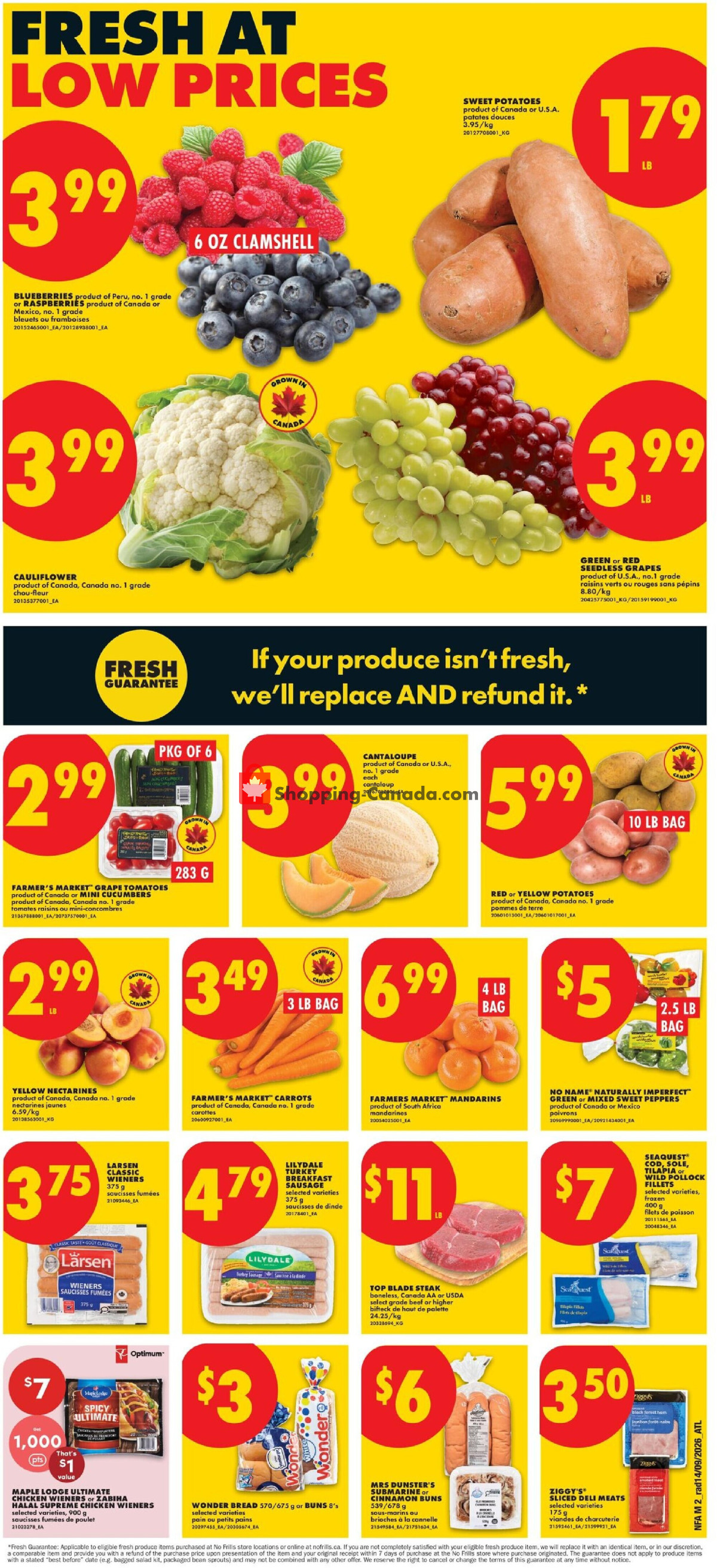 No Frills flyer from Thursday September 17, 2026 to Wednesday September 23, 2026 - page 29