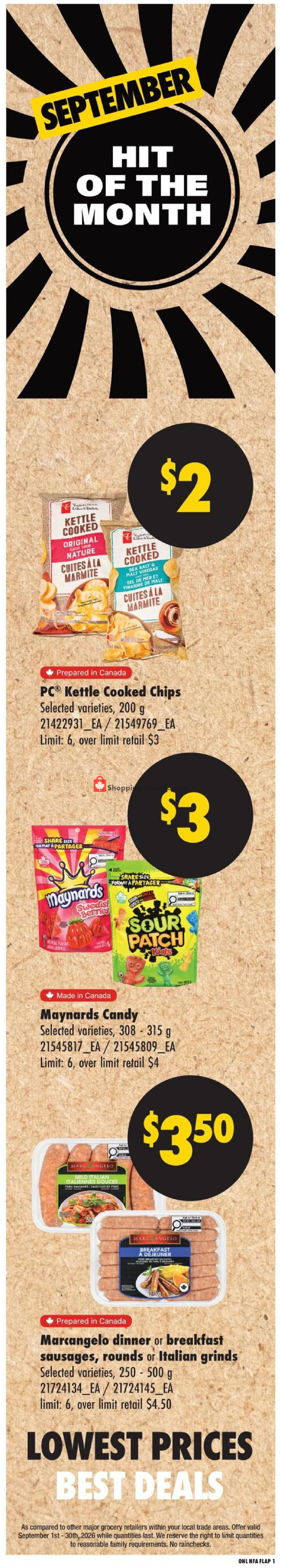 No Frills flyer from Thursday September 17, 2026 to Wednesday September 23, 2026 - page 35