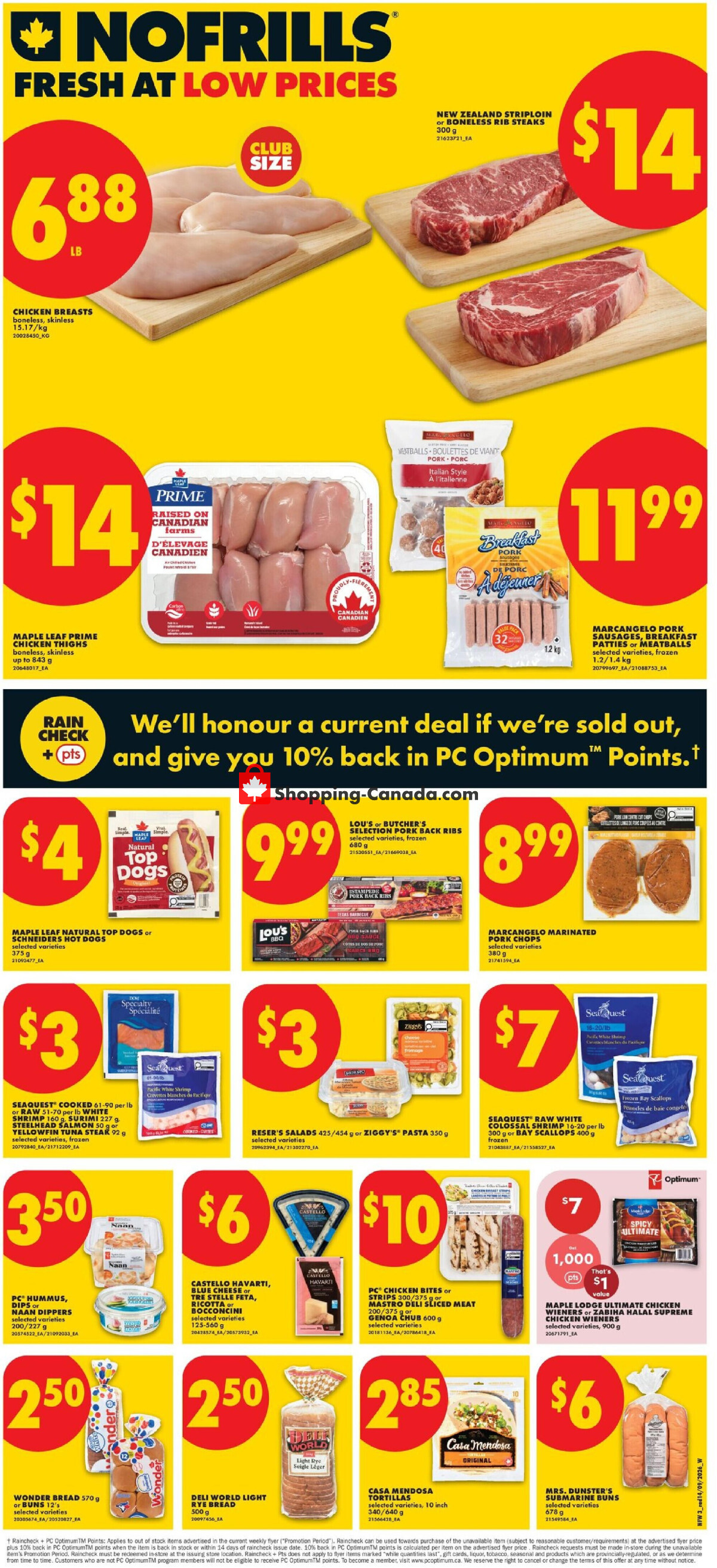 No Frills flyer from Thursday September 17, 2026 to Wednesday September 23, 2026 - page 4