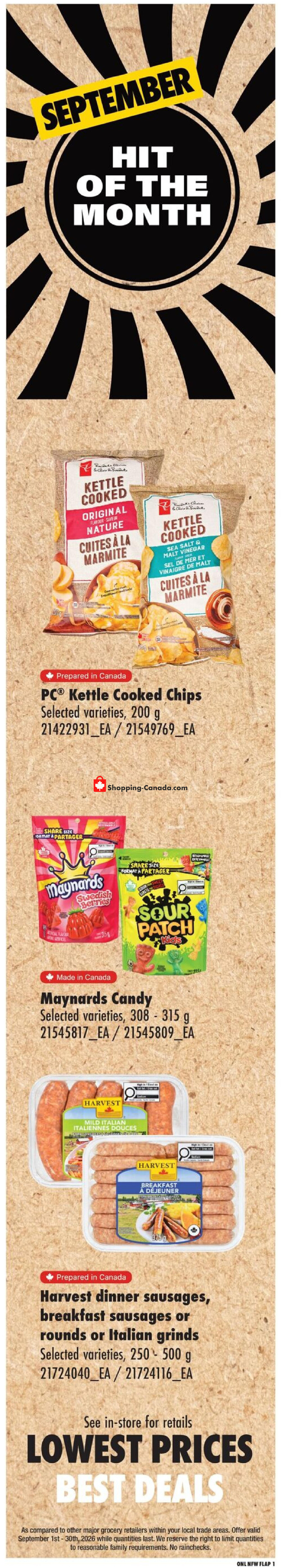 No Frills flyer from Thursday September 17, 2026 to Wednesday September 23, 2026 - page 6
