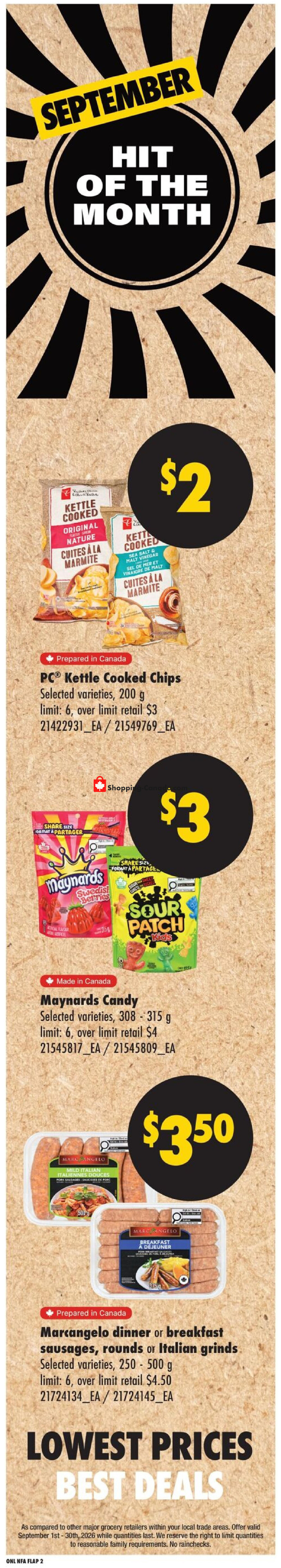 No Frills flyer from Thursday September 24, 2026 to Wednesday September 30, 2026 - page 8