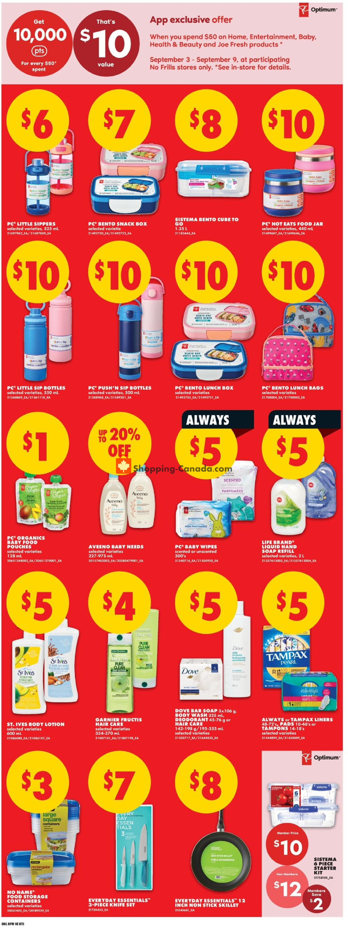 No Frills flyer from Thursday September 3, 2026 to Wednesday September 9, 2026 - page 16