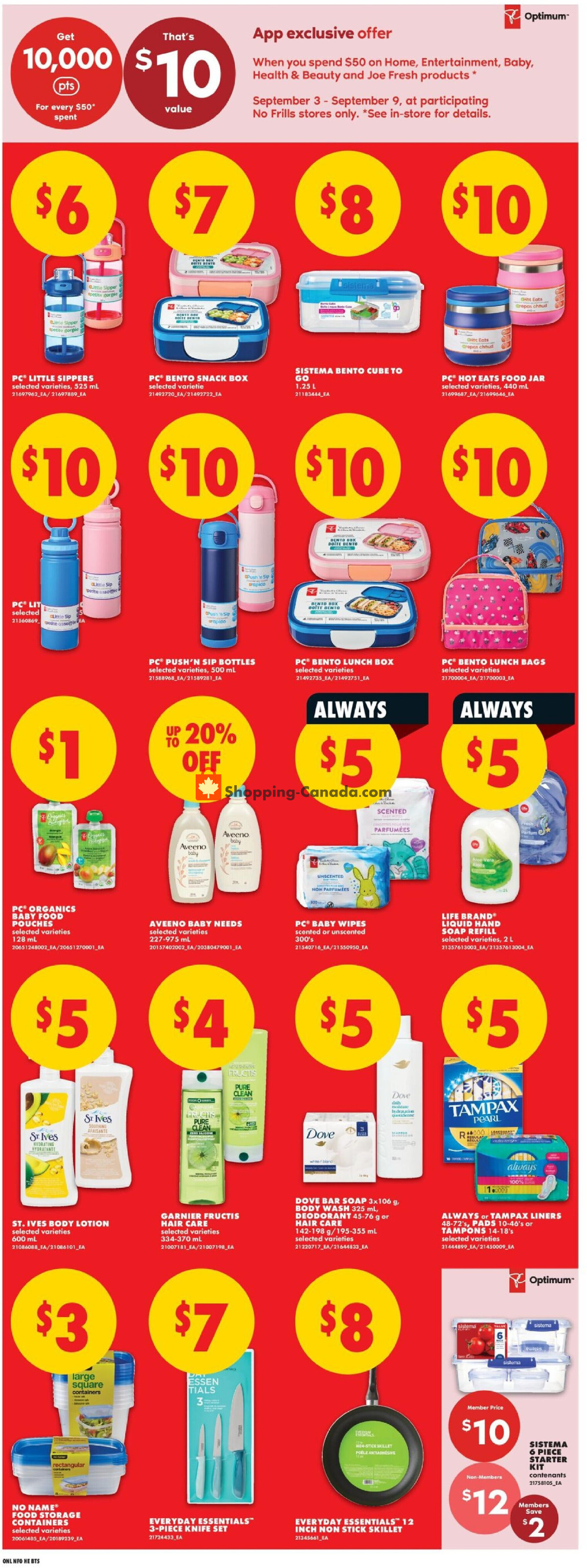 No Frills flyer from Thursday September 3, 2026 to Wednesday September 9, 2026 - page 21
