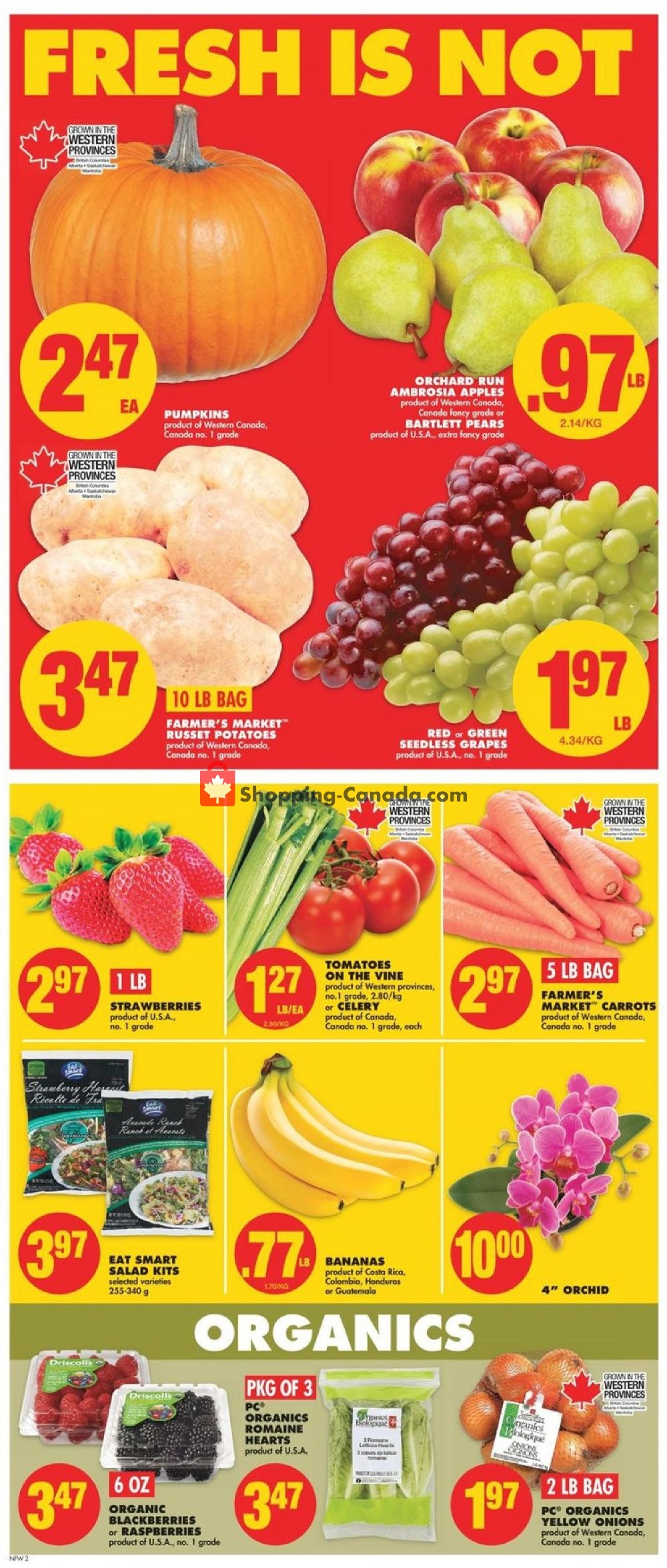 No Frills flyer from Friday October 19, 2018 to Thursday October 25, 2018 - page 2