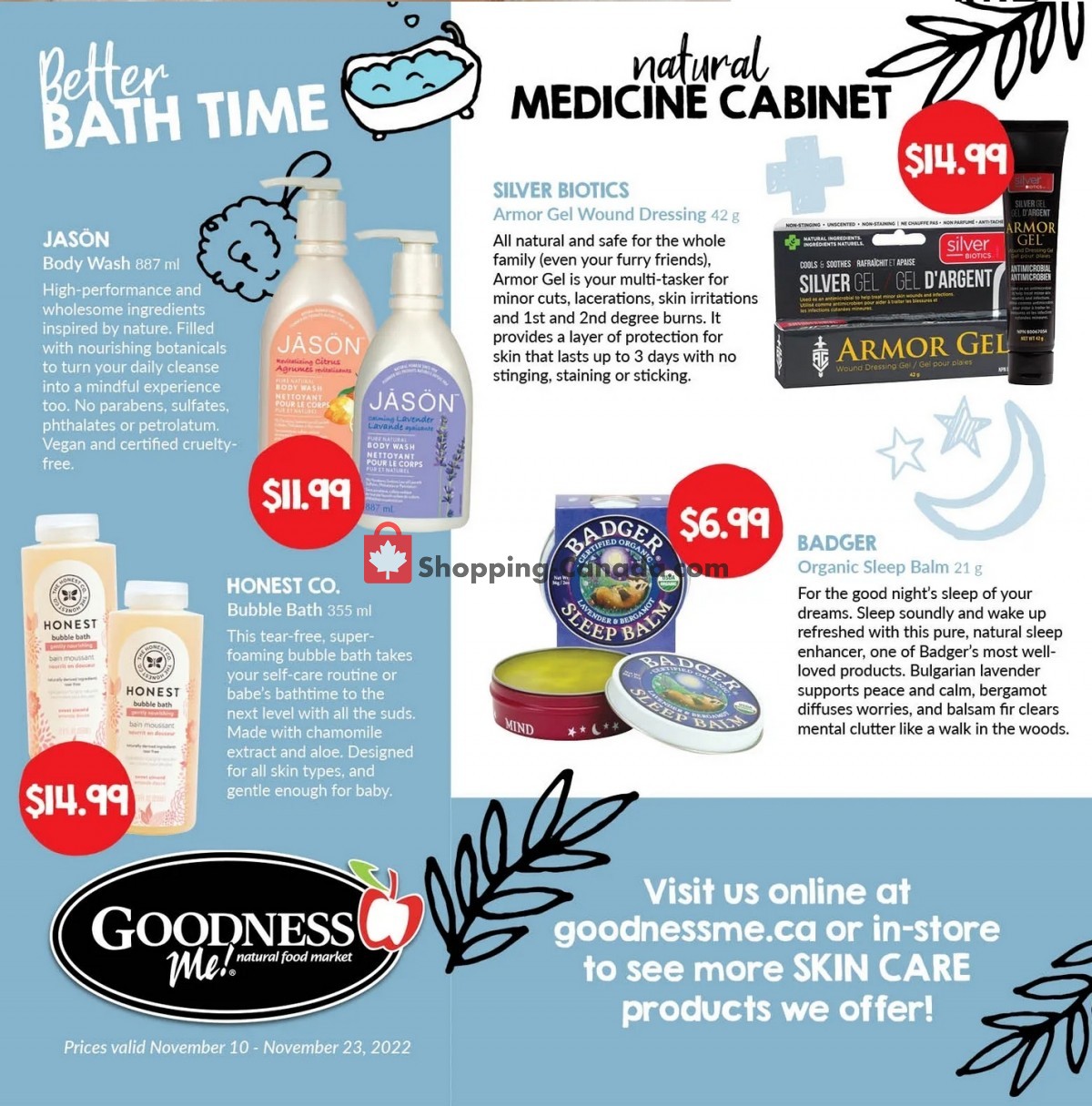 Noah's Natural Foods flyer from Thursday November 10, 2022 to Wednesday November 23, 2022 - page 14