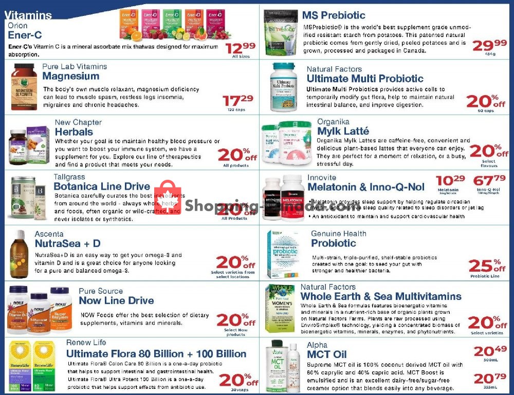 Noah's Natural Foods flyer from Saturday February 1, 2020 to Friday February 28, 2020 - page 3