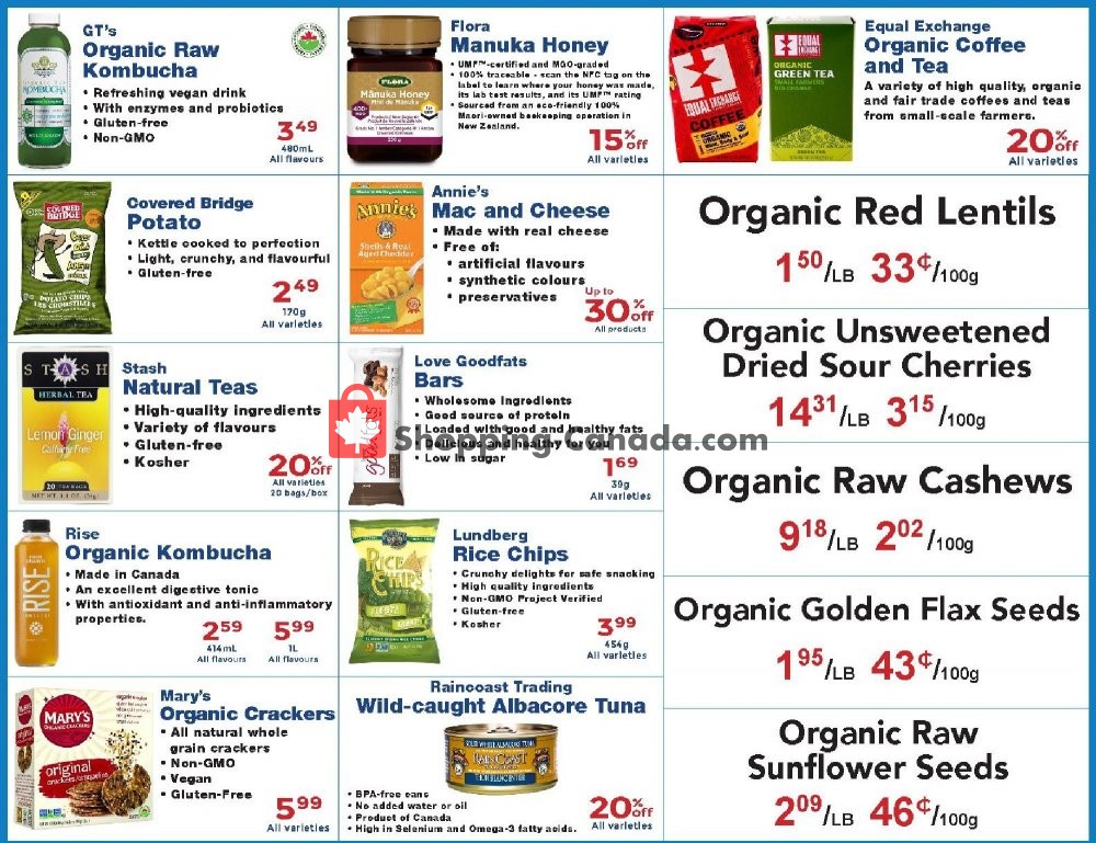 Noah's Natural Foods flyer from Wednesday May 1, 2019 to Friday May 31, 2019 - page 3