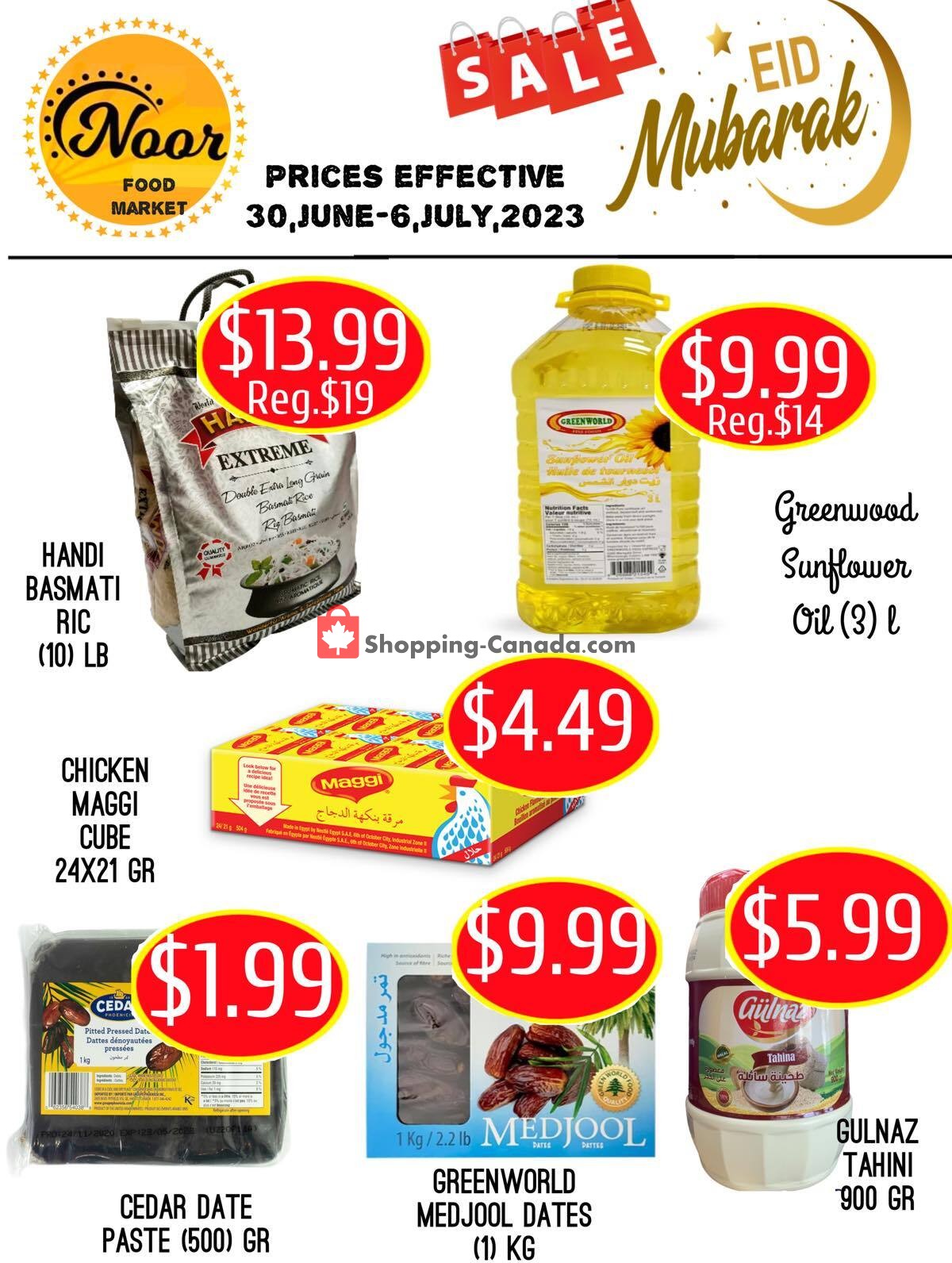 Noor Food Market flyer from Friday June 30, 2023 to Thursday July 6, 2023 - page 2