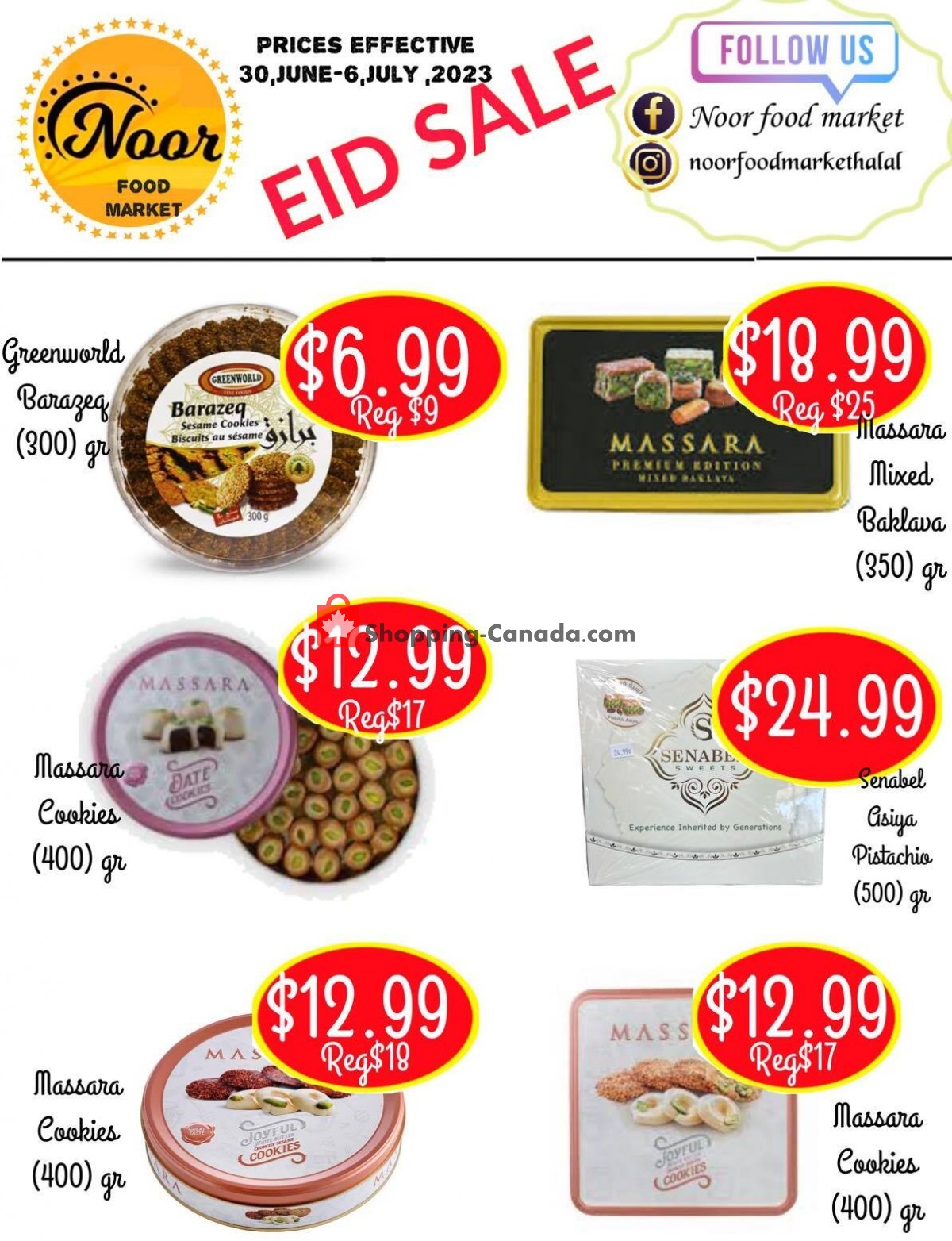 Noor Food Market flyer from Friday June 30, 2023 to Thursday July 6, 2023 - page 4