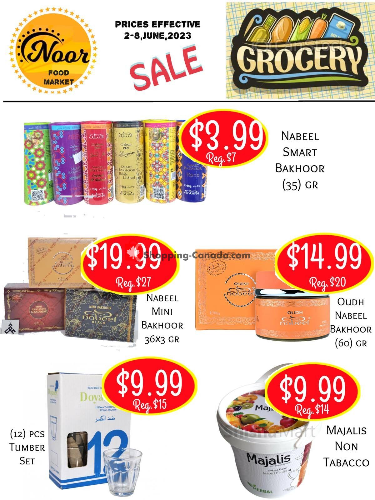 Noor Food Market flyer from Friday June 2, 2023 to Thursday June 8, 2023 - page 6