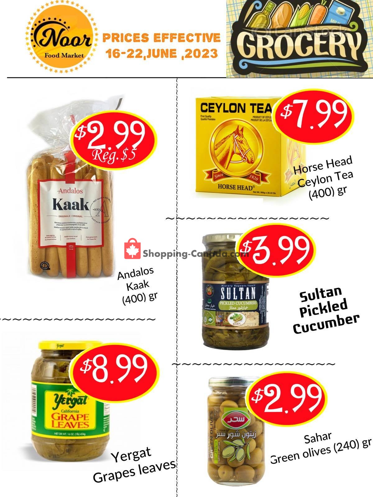 Noor Food Market flyer from Friday June 16, 2023 to Thursday June 22, 2023 - page 2