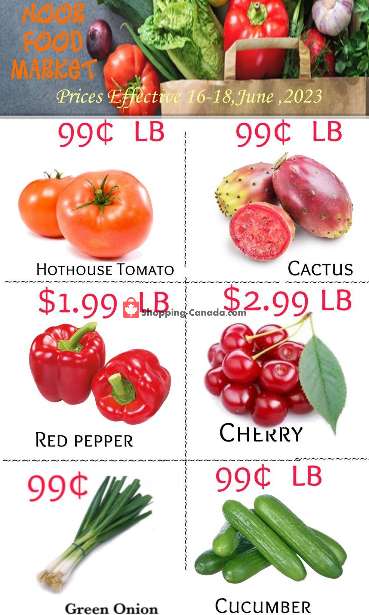 Noor Food Market flyer from Friday June 16, 2023 to Thursday June 22, 2023 - page 6