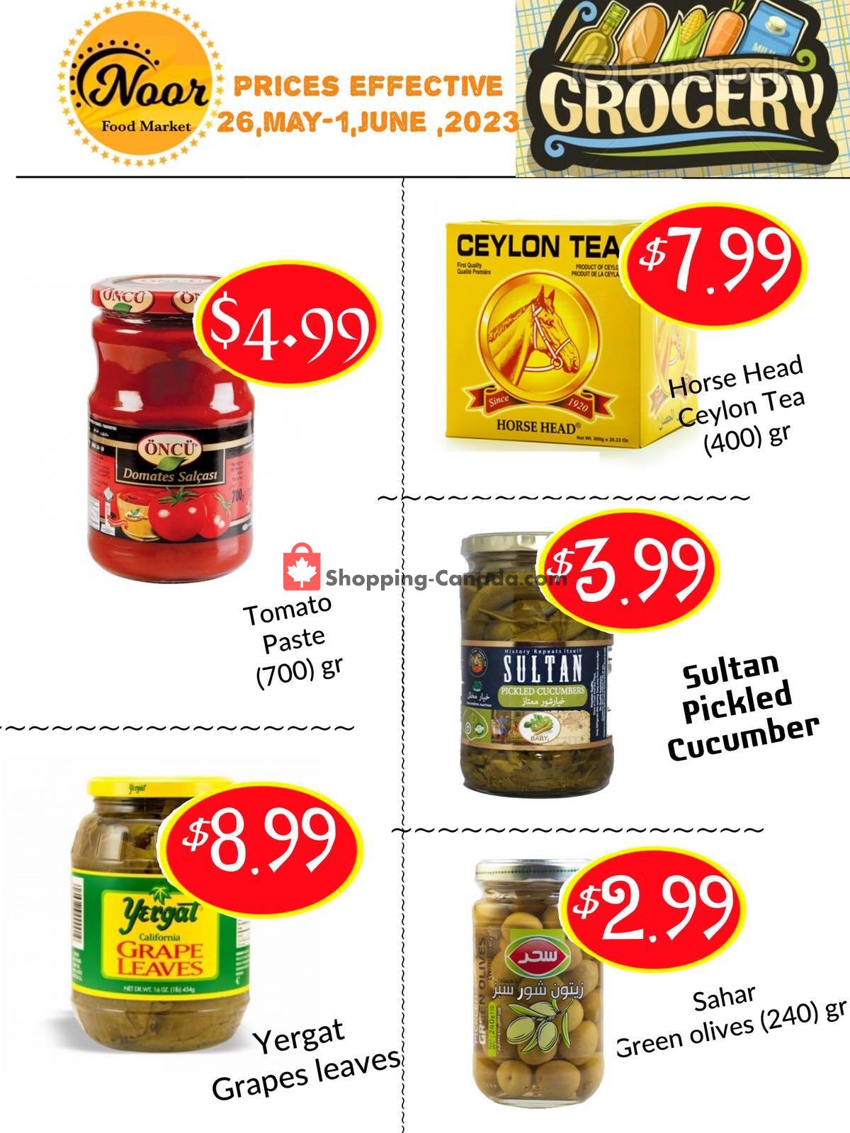 Noor Food Market flyer from Friday May 26, 2023 to Thursday June 1, 2023 - page 3