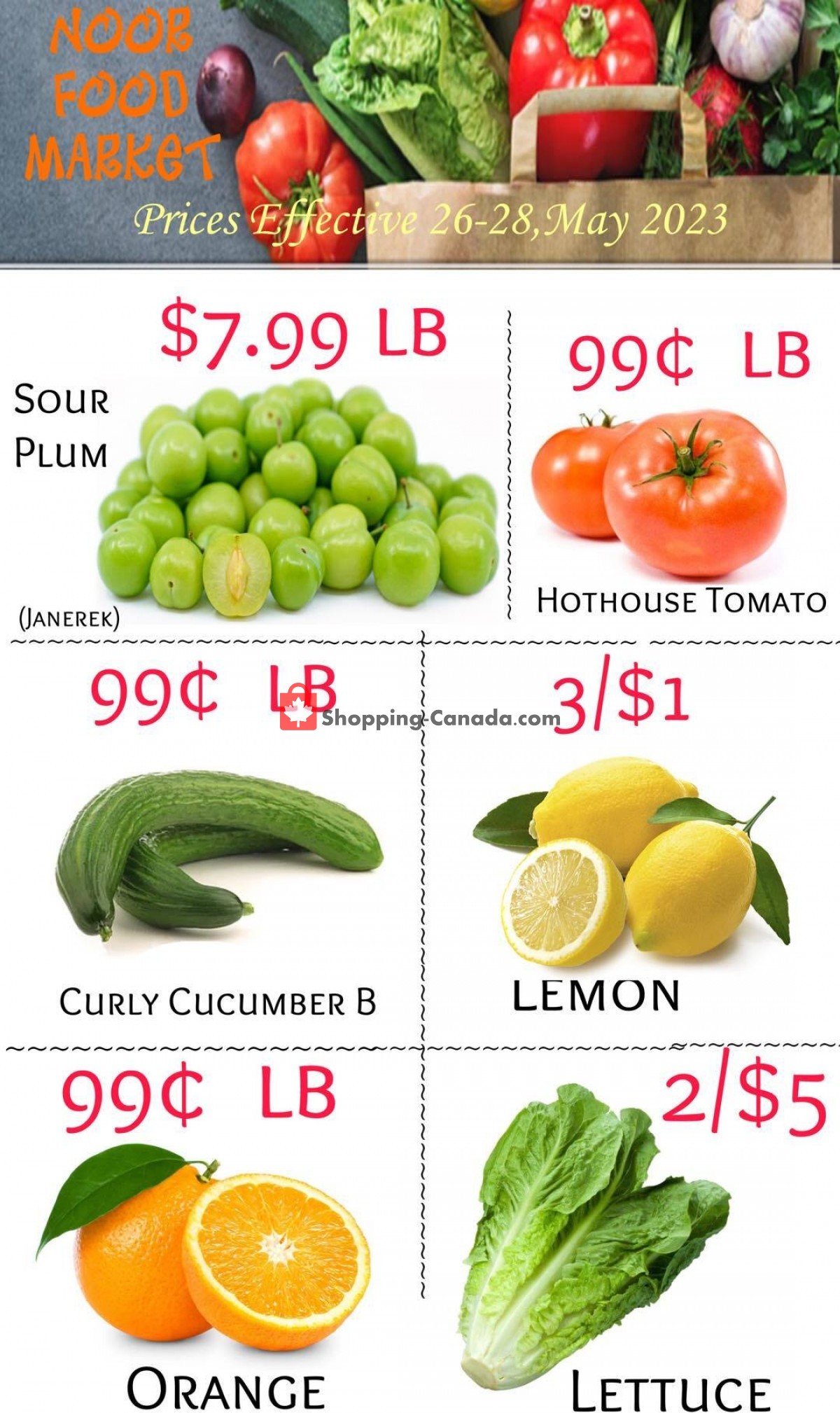 Noor Food Market flyer from Friday May 26, 2023 to Thursday June 1, 2023 - page 6