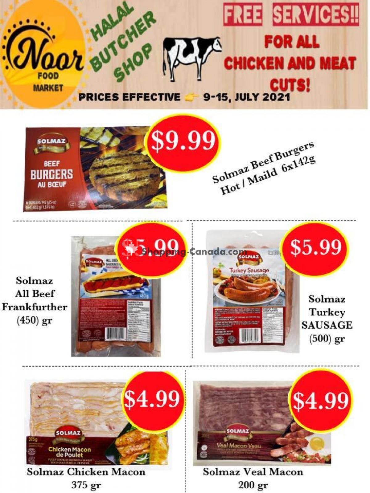 Noor Food Market flyer from Friday July 9, 2021 to Thursday July 15, 2021 - page 4