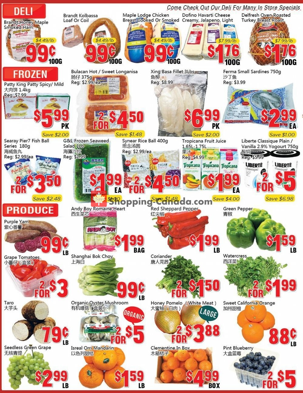 Oceans Fresh Food Market flyer from Friday February 15, 2019 to Thursday February 21, 2019 - page 3